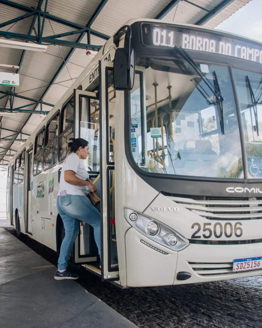 Joião de Quatro Barras alcança a marca de 500 mil passagens gratuitas no primeiro semestre