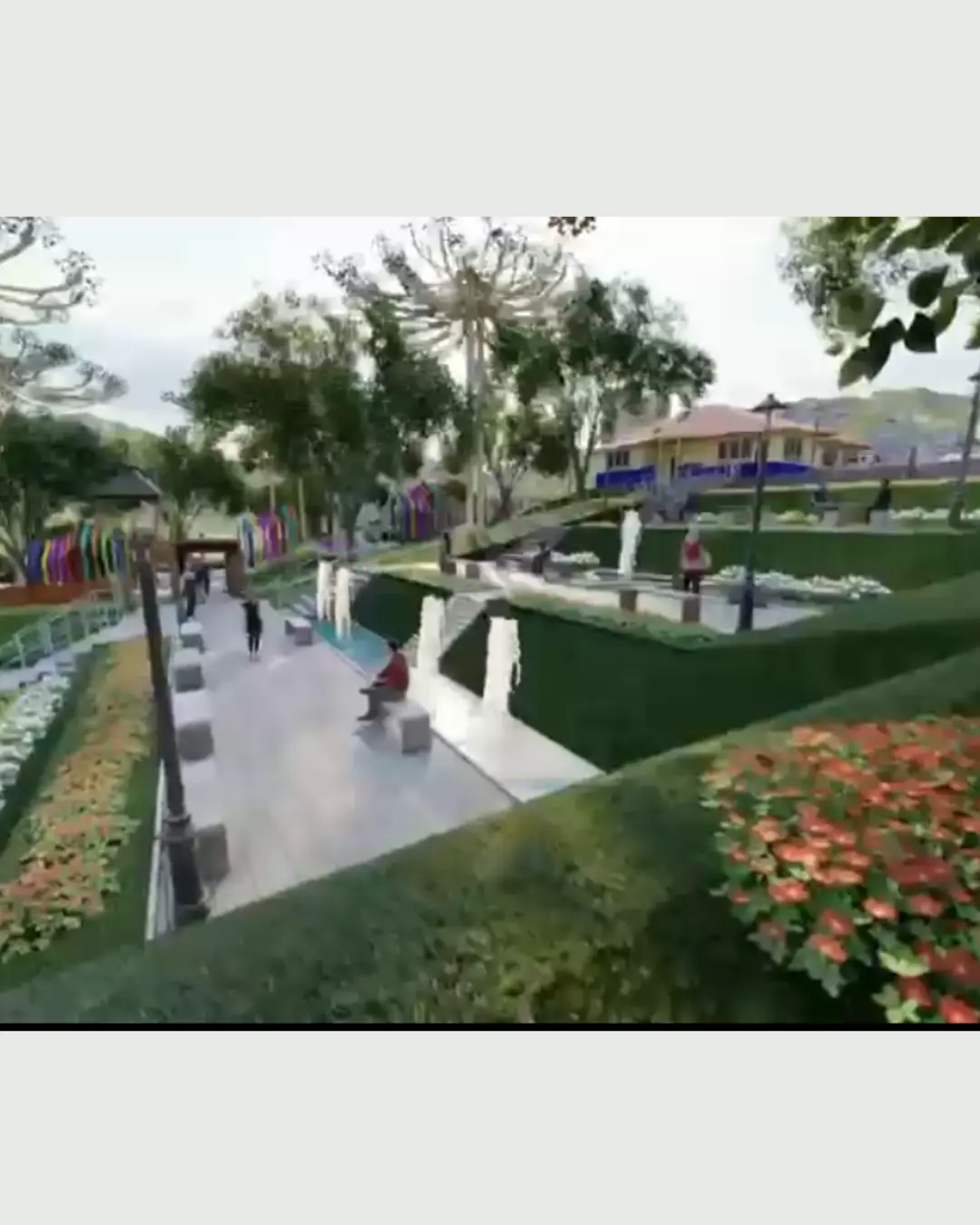 Nova praça central começa a ganhar forma em Tunas do Paraná