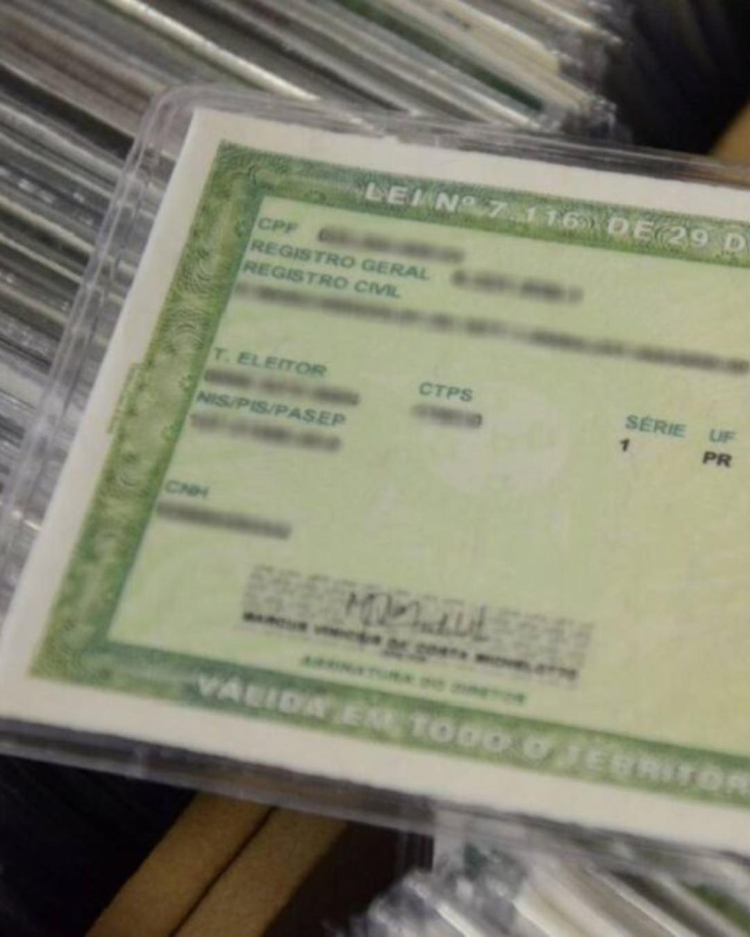 Confira os documentos e como emitir a nova Carteira de Identidade Nacional