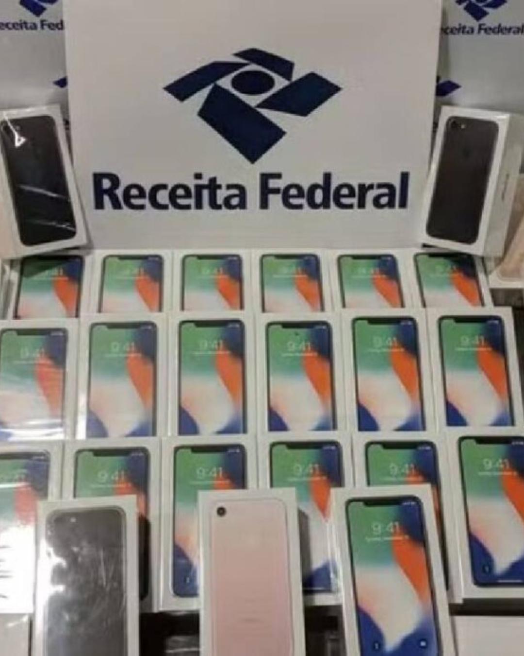 Leilão da Receita Federal oferece iPhones e outros eletrônicos com valores a partir de R$ 300