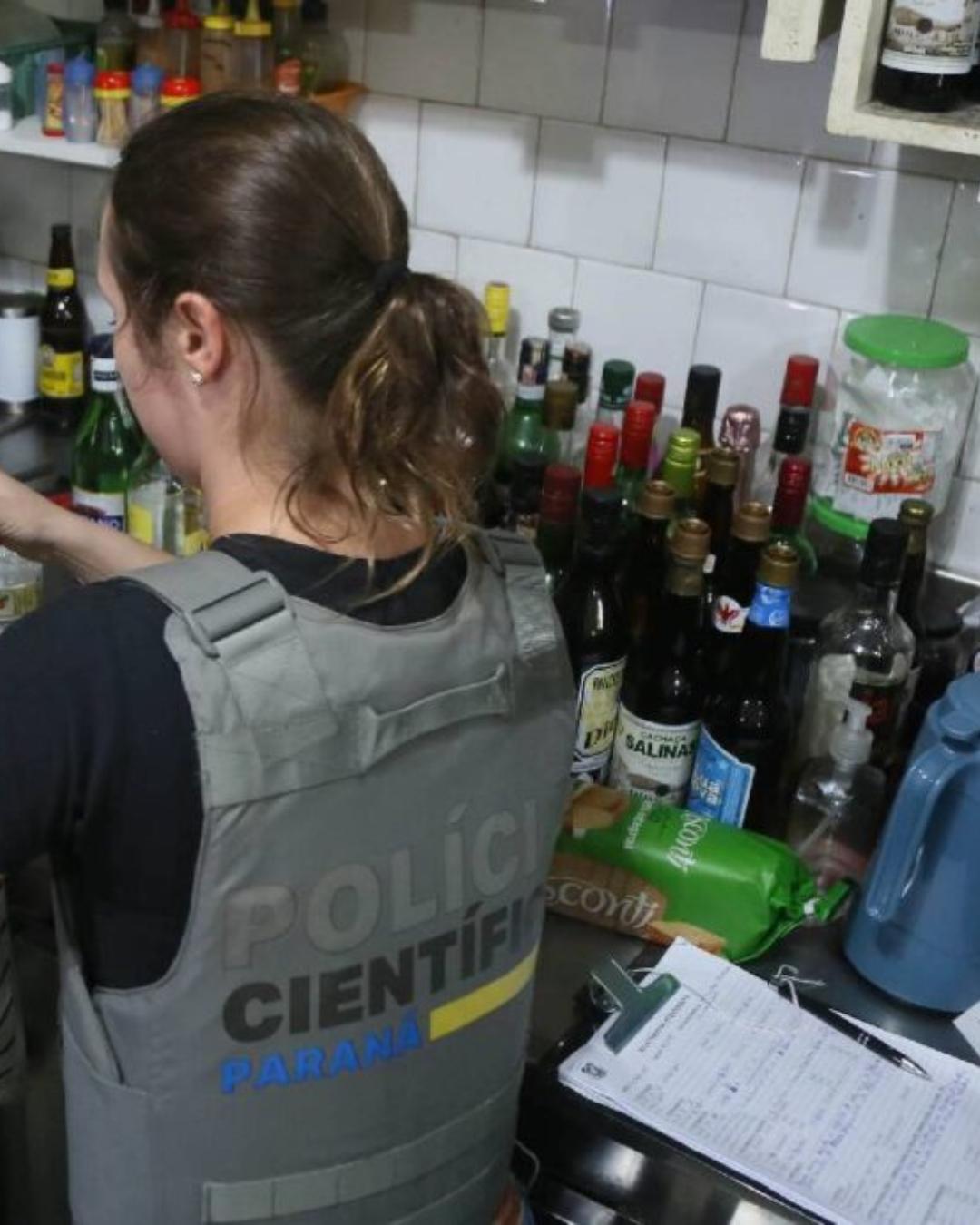 Paraná monitora casos suspeitos de intoxicação por metanol e reforça ações de prevenção