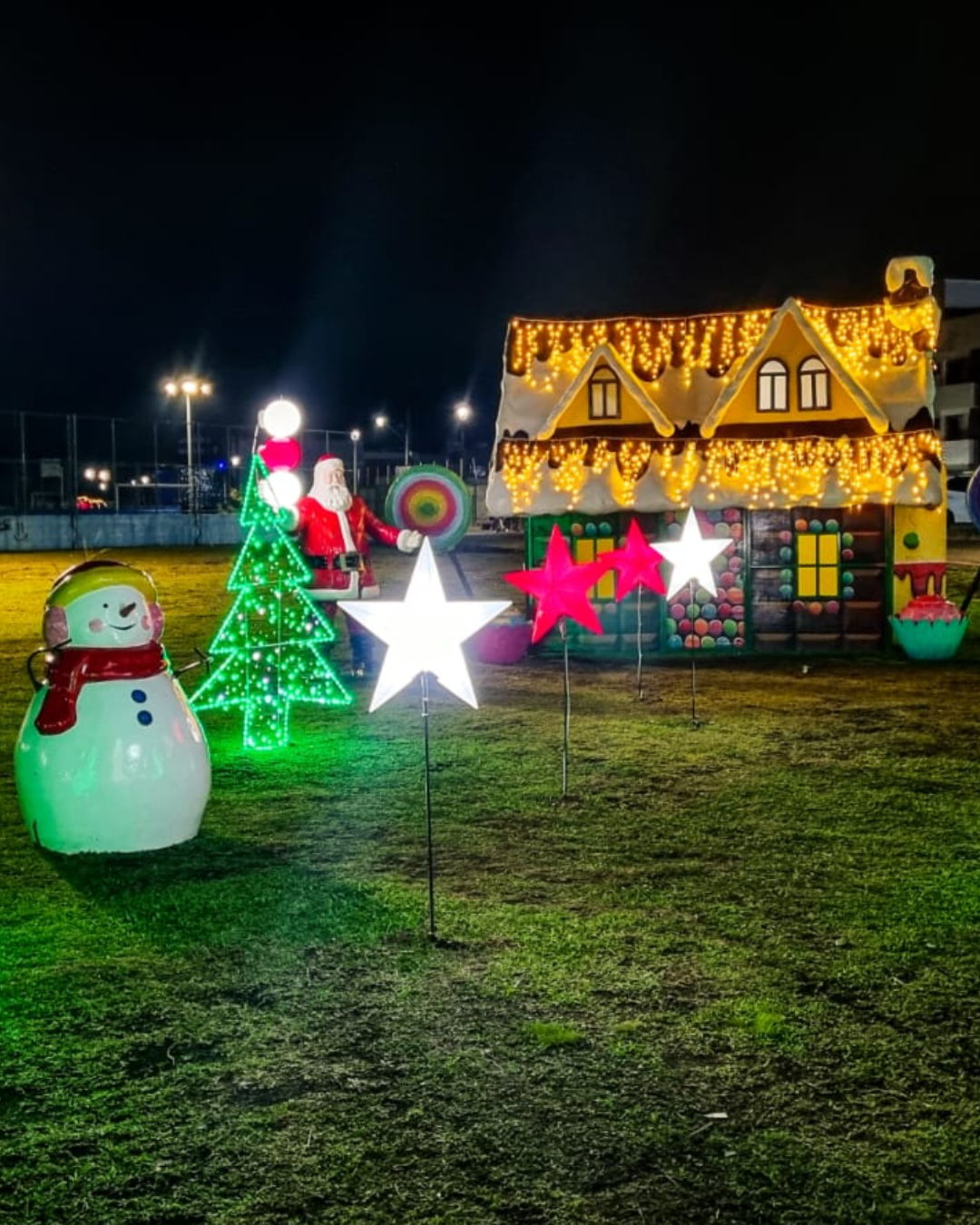 Campina Grande do Sul celebra o Natal com iluminação em diversos pontos do município