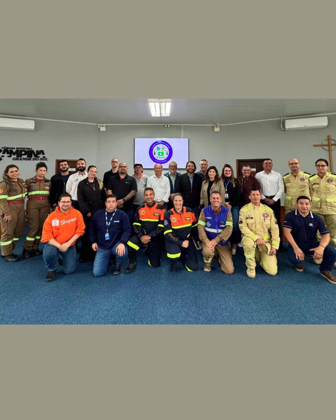 Curso de brigada de incêndio gratuito fortalece a segurança nas empresas de Campina Grande do Sul