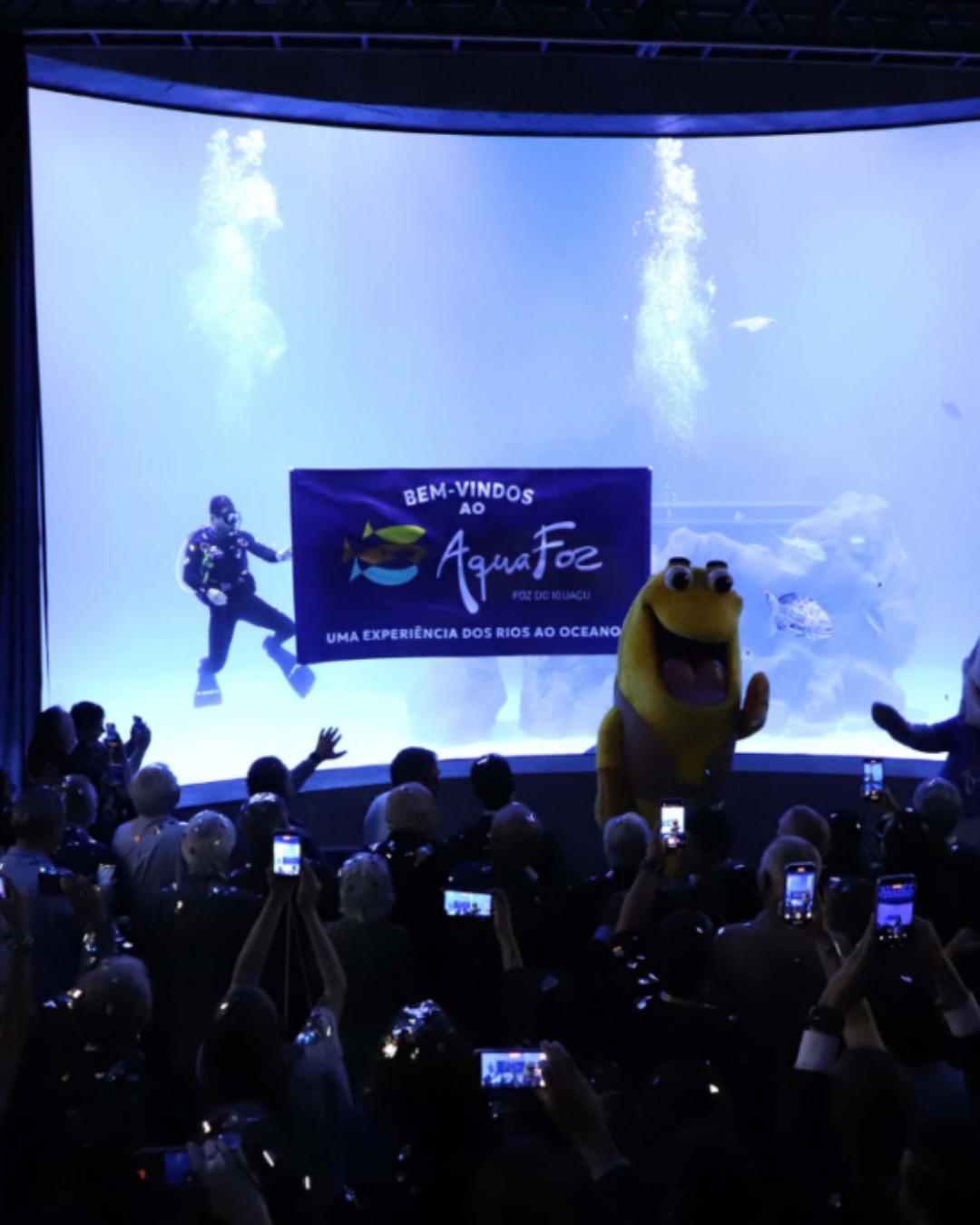 Foz do Iguaçu inaugura um dos maiores aquários da América do Sul com 10 mil animais