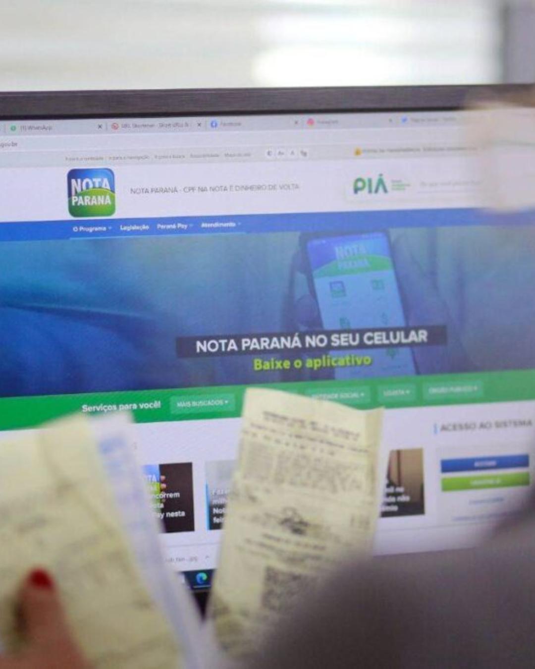 Nota Paraná: Morador de Telêmaco Borba ganha prêmio de R$ 100 mil em sorteio mensal