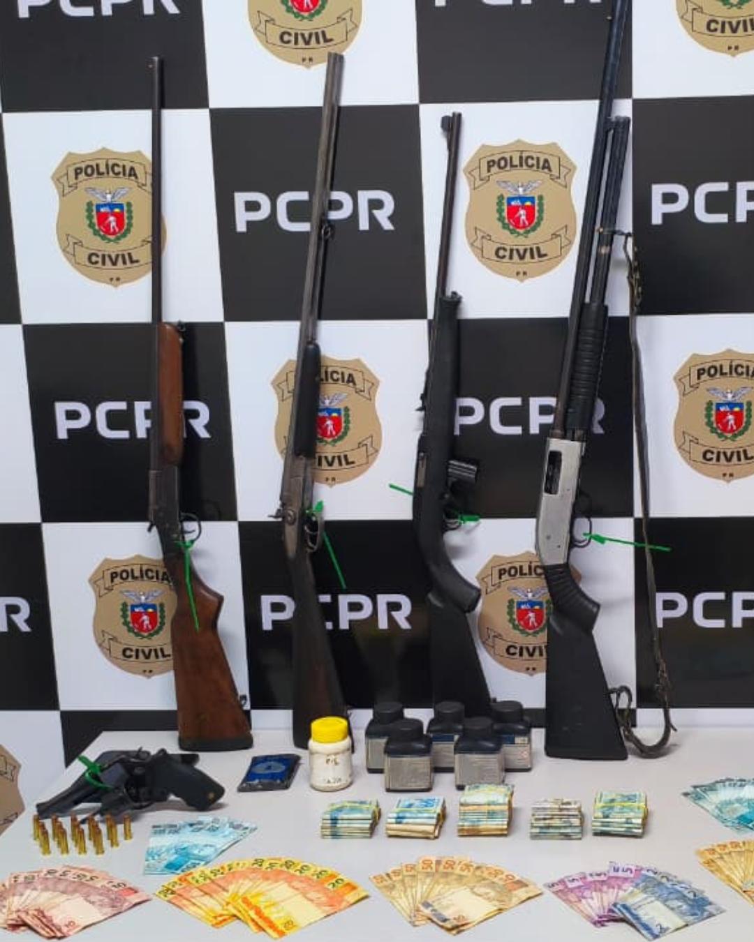 Operação conjunta cumpre mandados em Rio Branco, Cerro Azul, Itaperuçu e Campina Grande do Sul