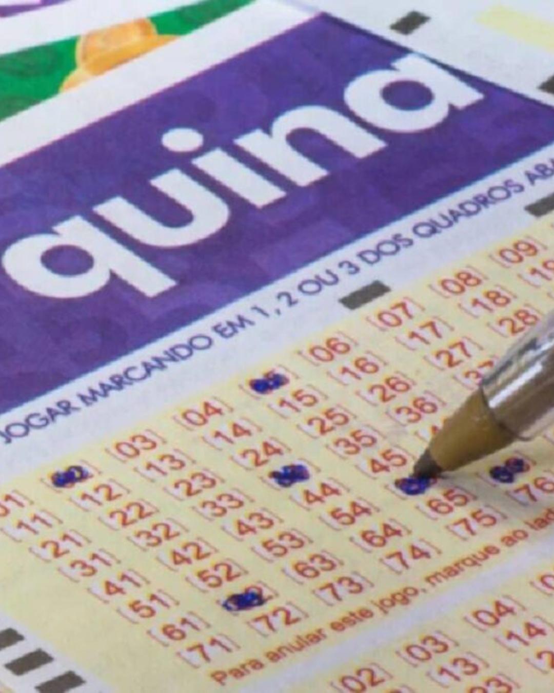 Apostas de Coronel Vivida e Londrina ganham R$ 12,8 mil na Quina 6896