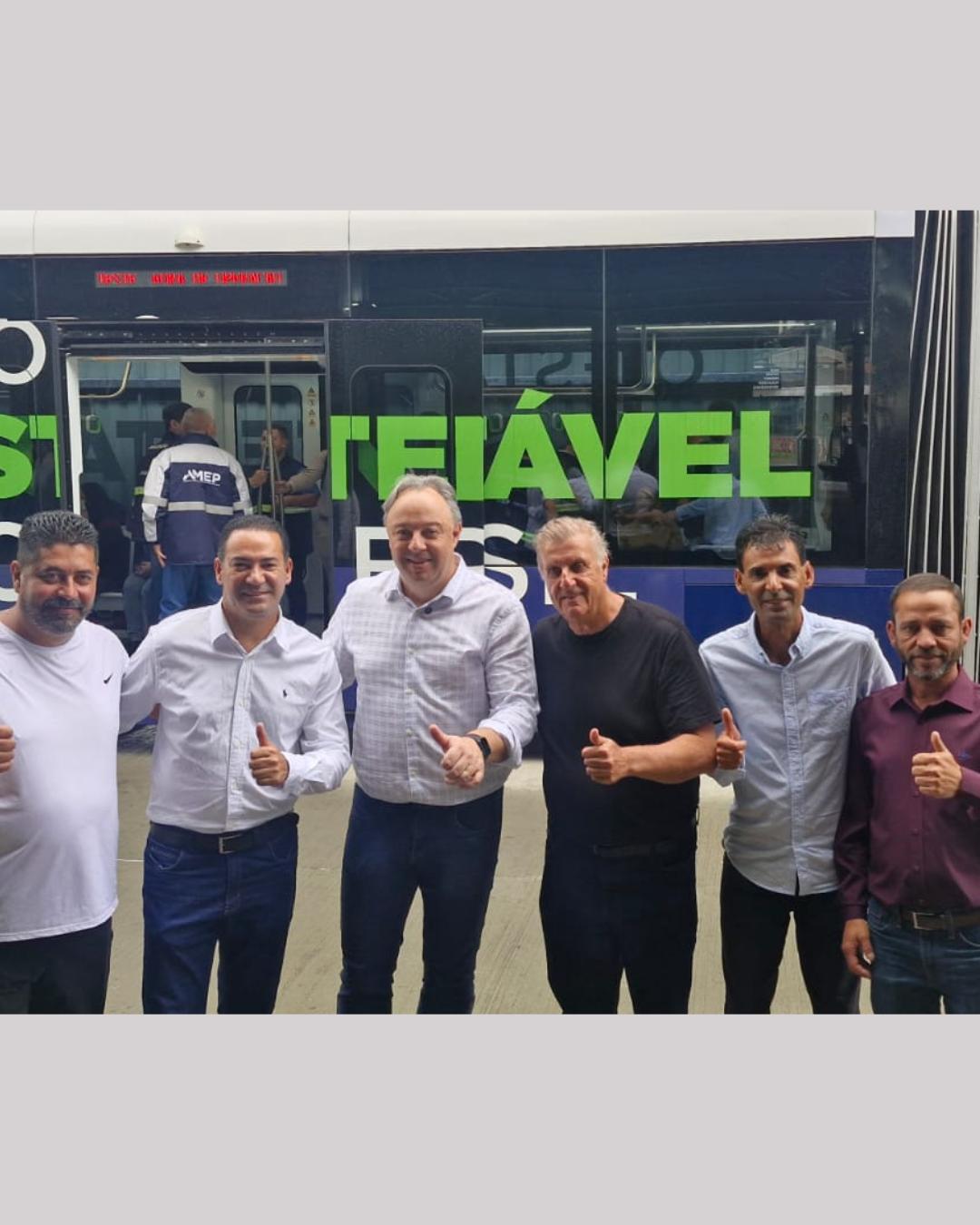 Bonde Urbano Digital faz primeira viagem e inaugura nova era do transporte na RMC