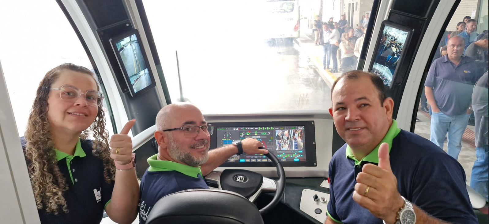 Bonde Urbano Digital faz primeira viagem e inaugura nova era do transporte na RMC