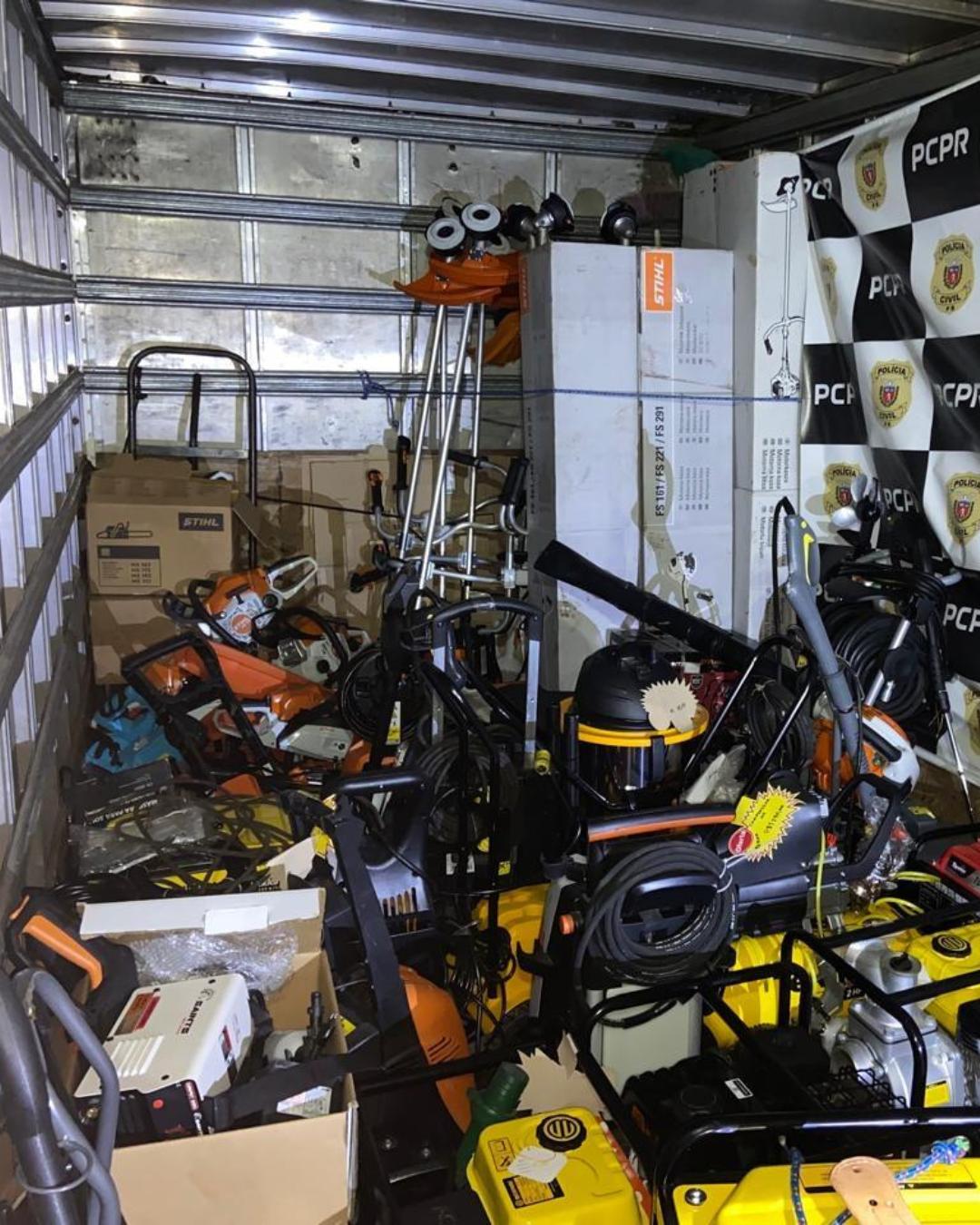 Polícia Civil de Quatro Barras recupera equipamentos de alto valor furtados em menos de 24 horas