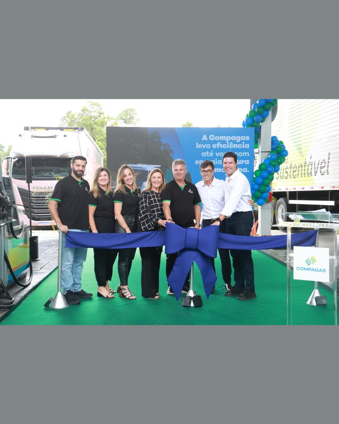 Posto Pelanda de Campina Grande do Sul fortalece infraestrutura para transporte limpo