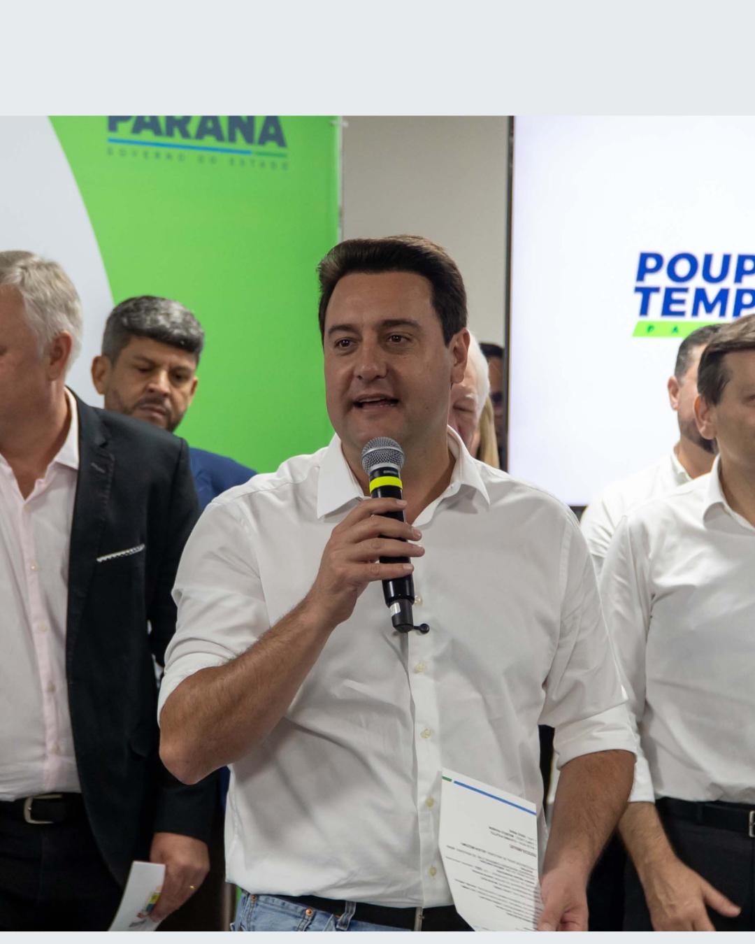 Ratinho Junior é o governador mais aprovado do Brasil, aponta pesquisa Real Time Big Data