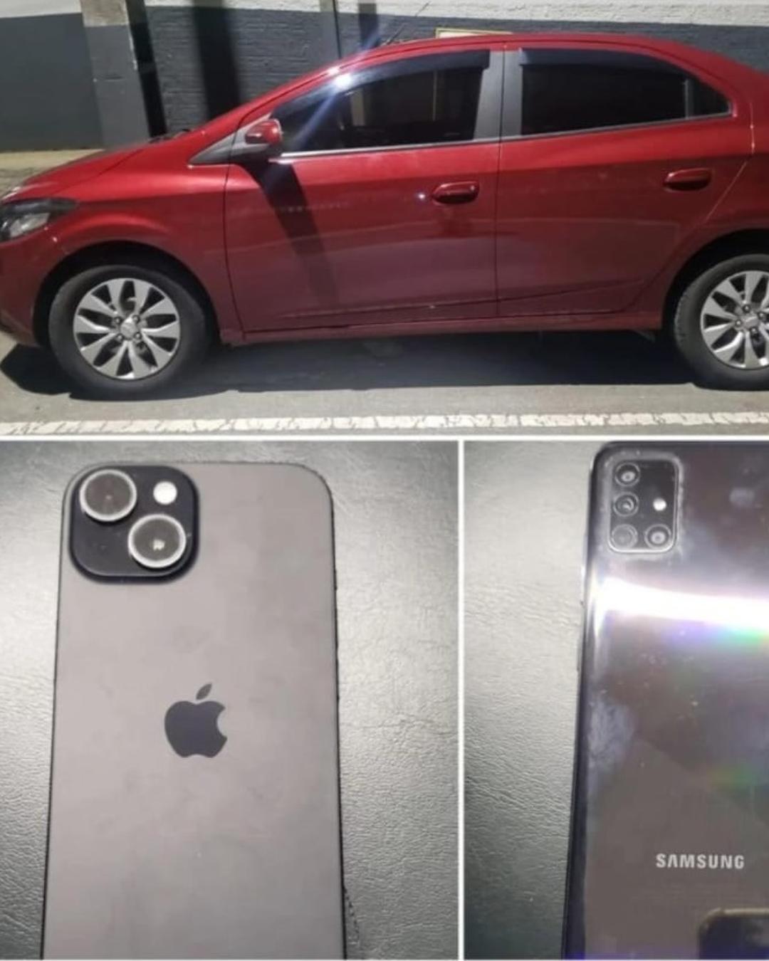 Trio é detido após roubo e perseguição na BR-116