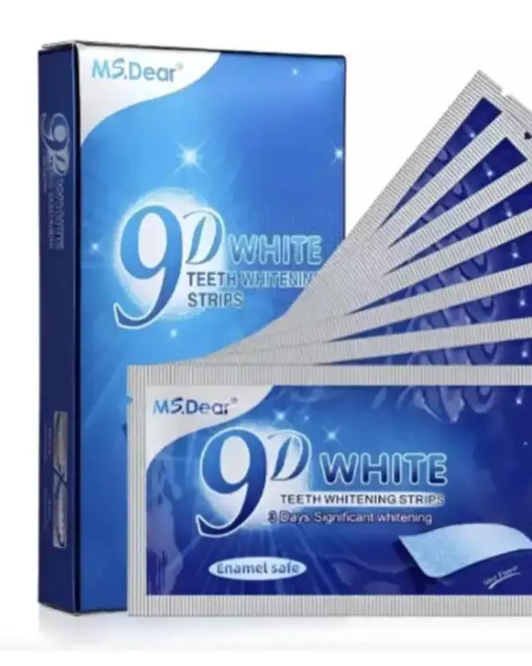 Anvisa proíbe venda e uso de fita de clareamento dental 9D White Teeth Whitening Strips
