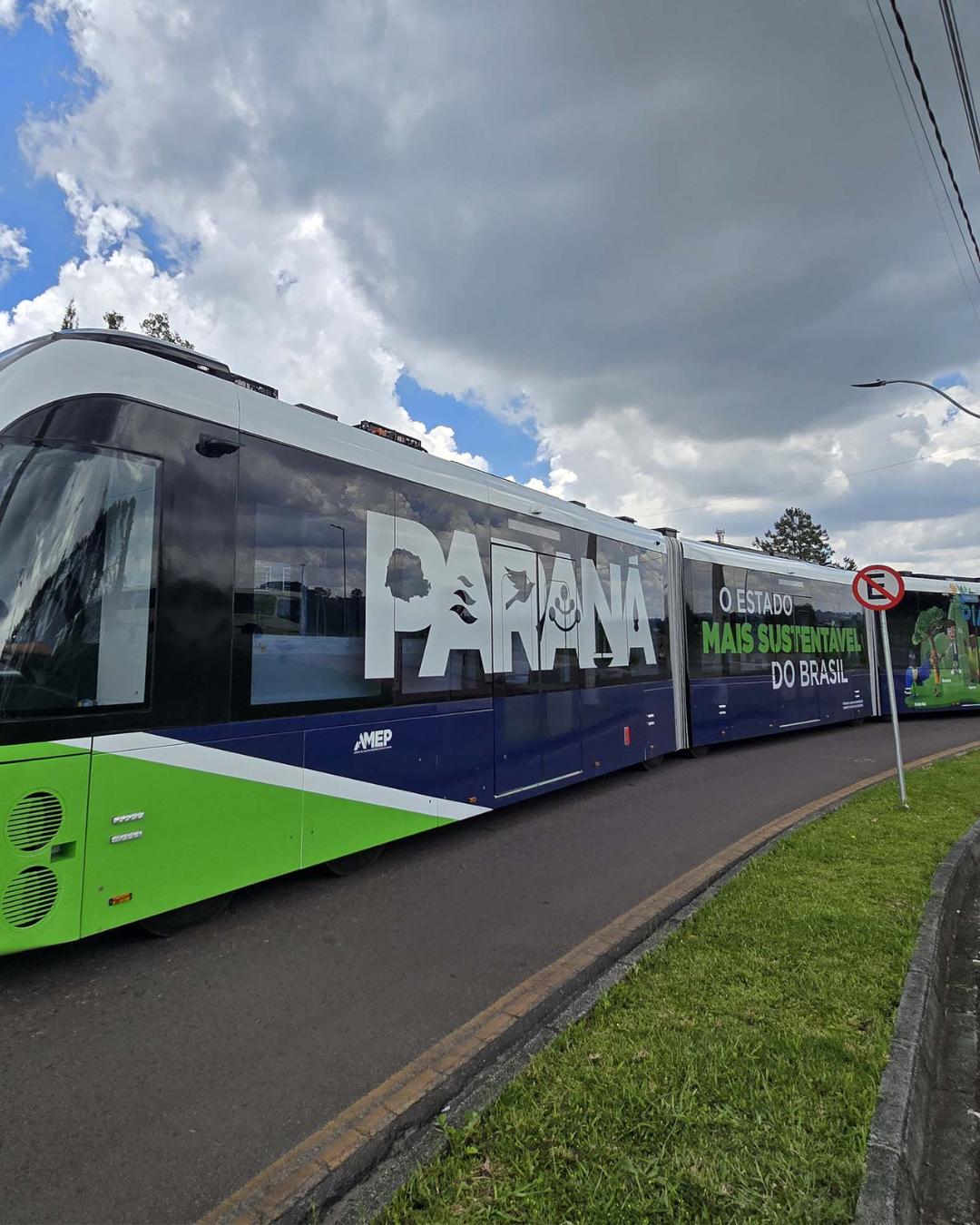 Bonde Urbano Digital começa a operar trajeto completo entre Piraquara e Pinhais nesta terça