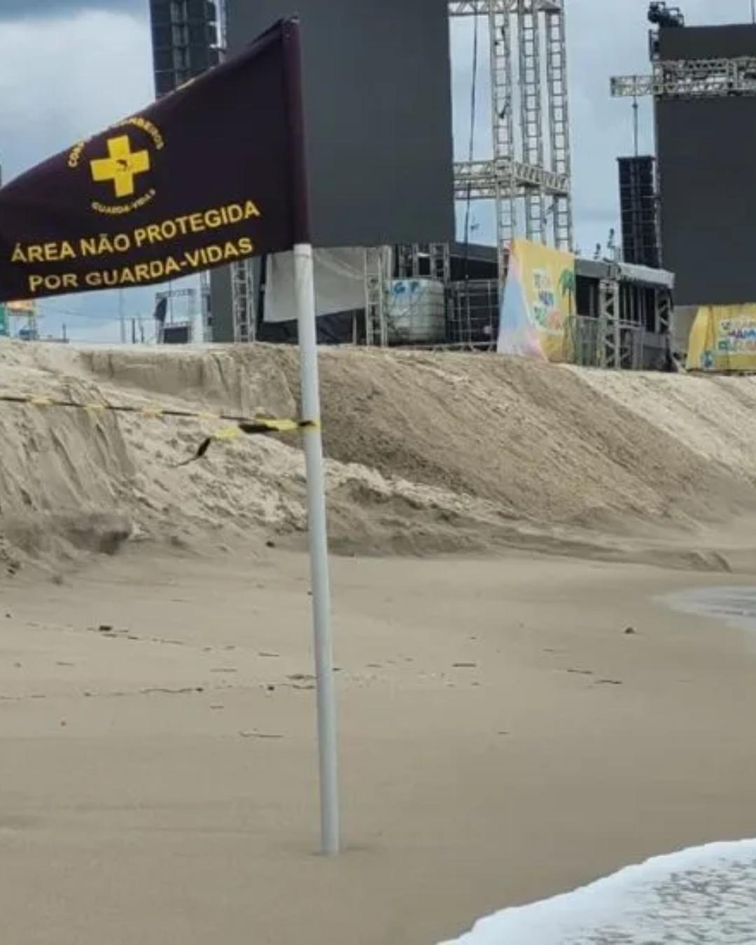 Erosão na Praia Brava em Matinhos é controlada e shows do Verão Maior estão mantidos