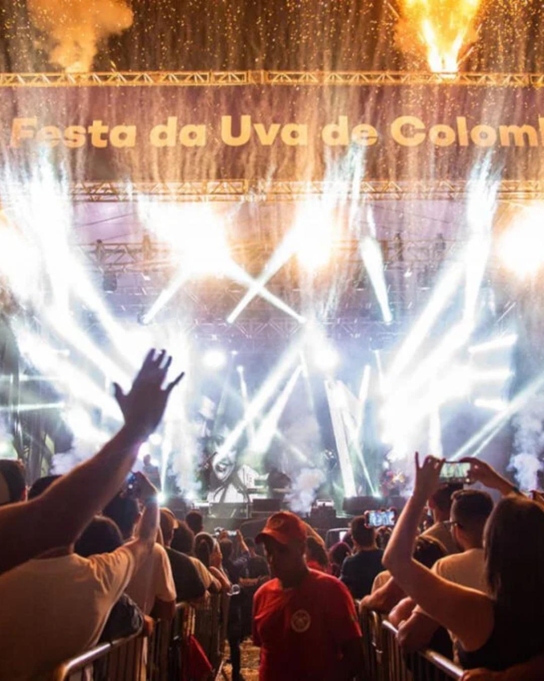 Ingressos para a 59ª Festa da Uva de Colombo já estão à venda; confira os pontos de venda físicos