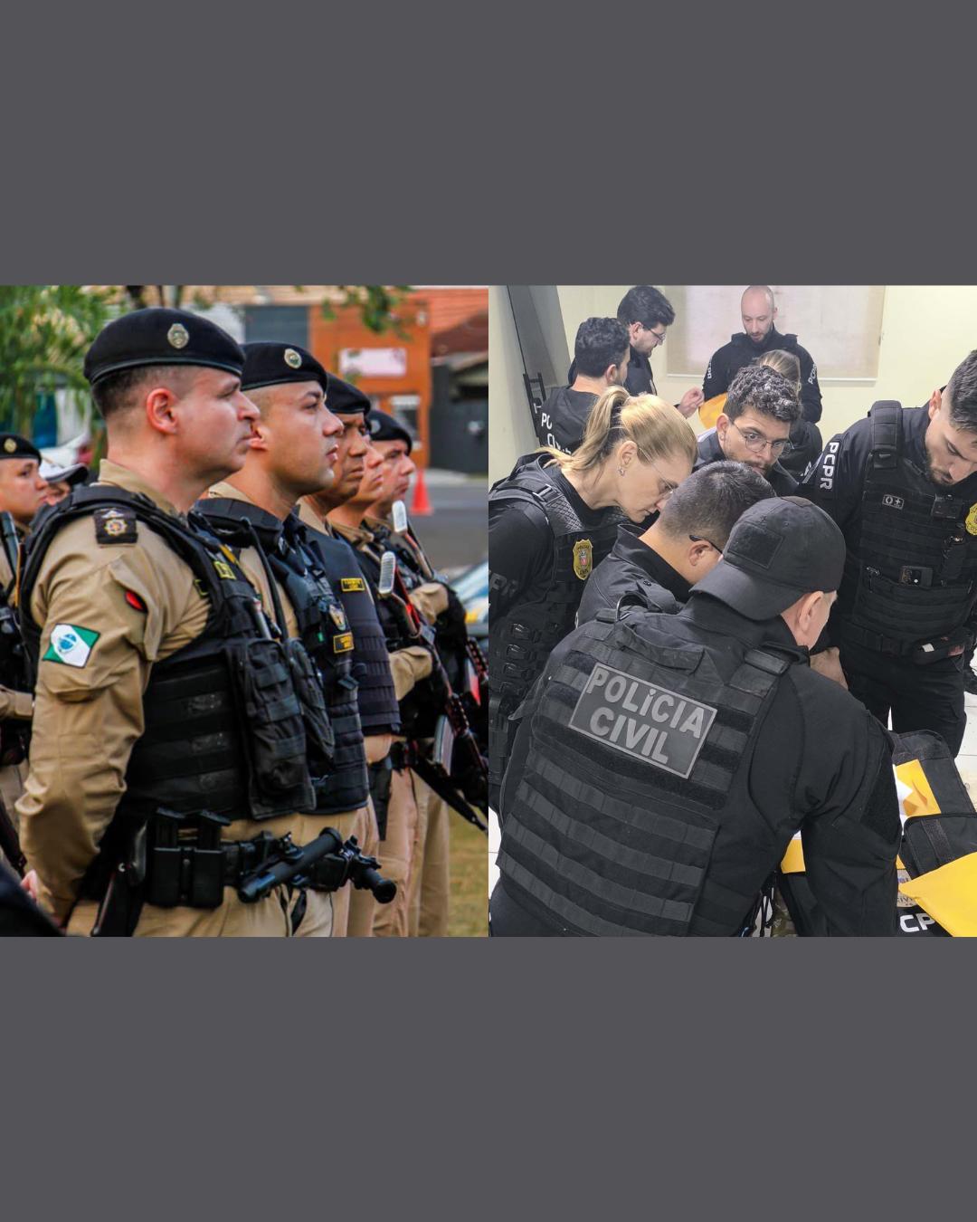 Paraná anuncia convocação de 5,6 mil profissionais para reforçar segurança pública em 2026