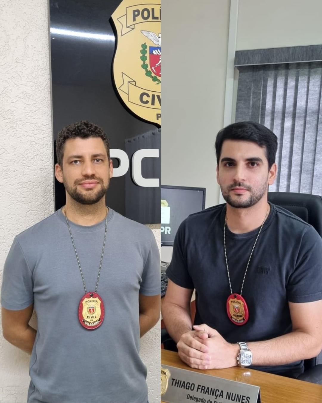 Campina Grande do Sul e Quatro Barras estão com novos delegados