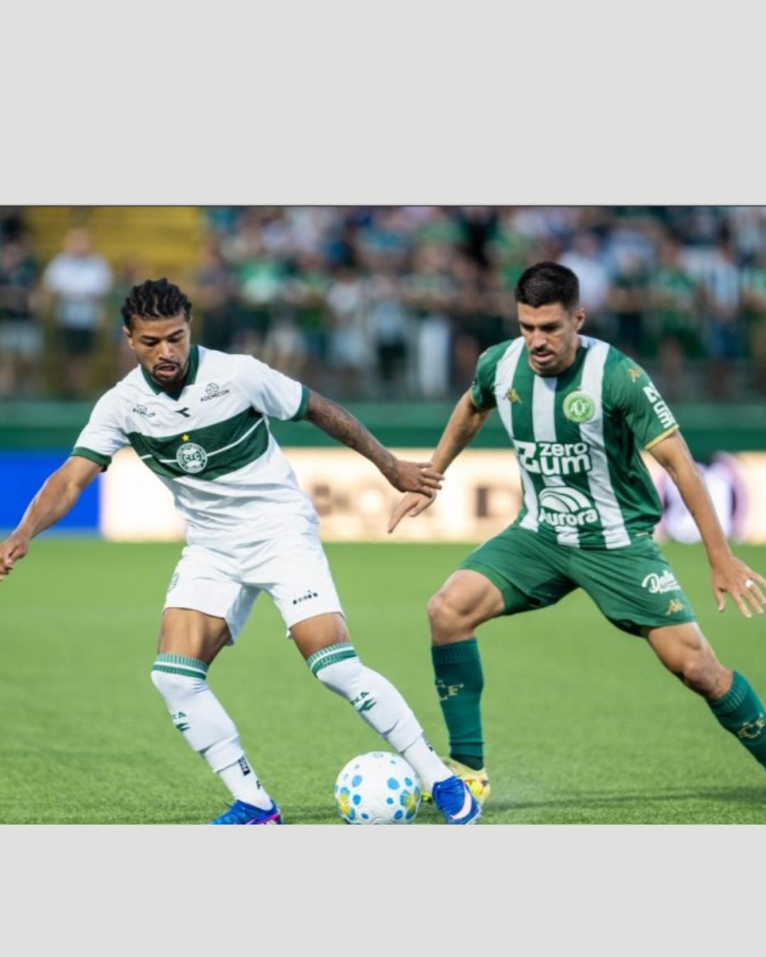 Coritiba empata com a Chapecoense em jogo de seis gols pela 3ª rodada do Brasileiro