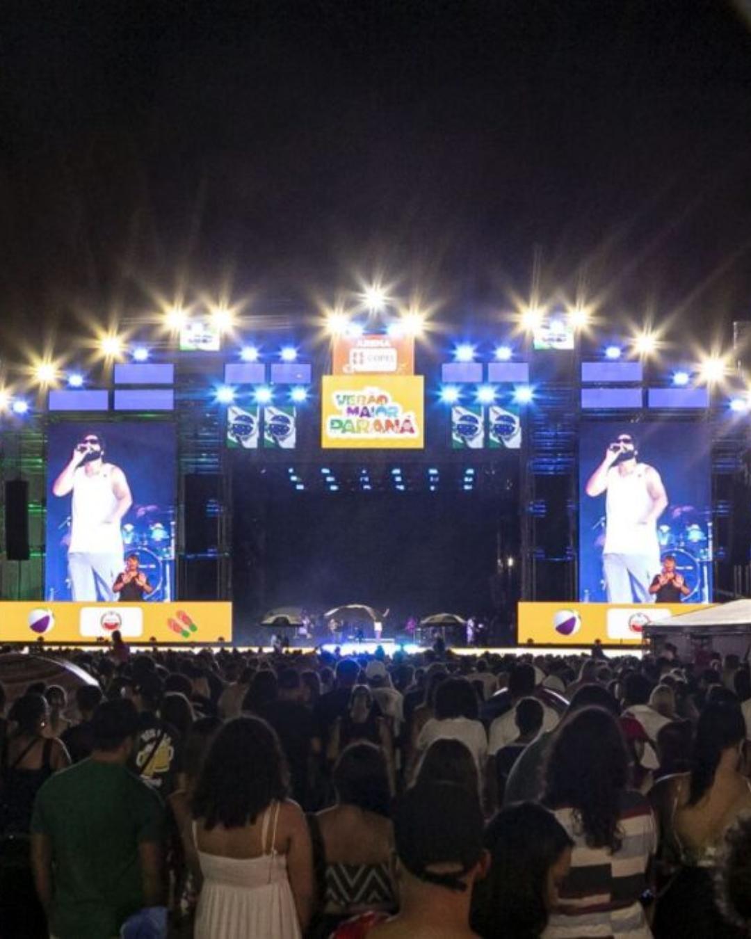 Encerramento do Verão Maior Paraná: Shows gratuitos agitam Pontal do Paraná e Matinhos