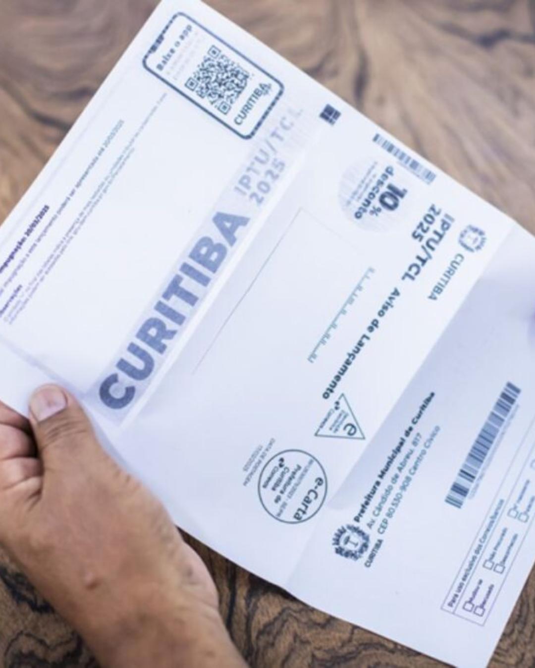 IPTU 2026 em Curitiba: datas, descontos e opções de parcelamento definidos