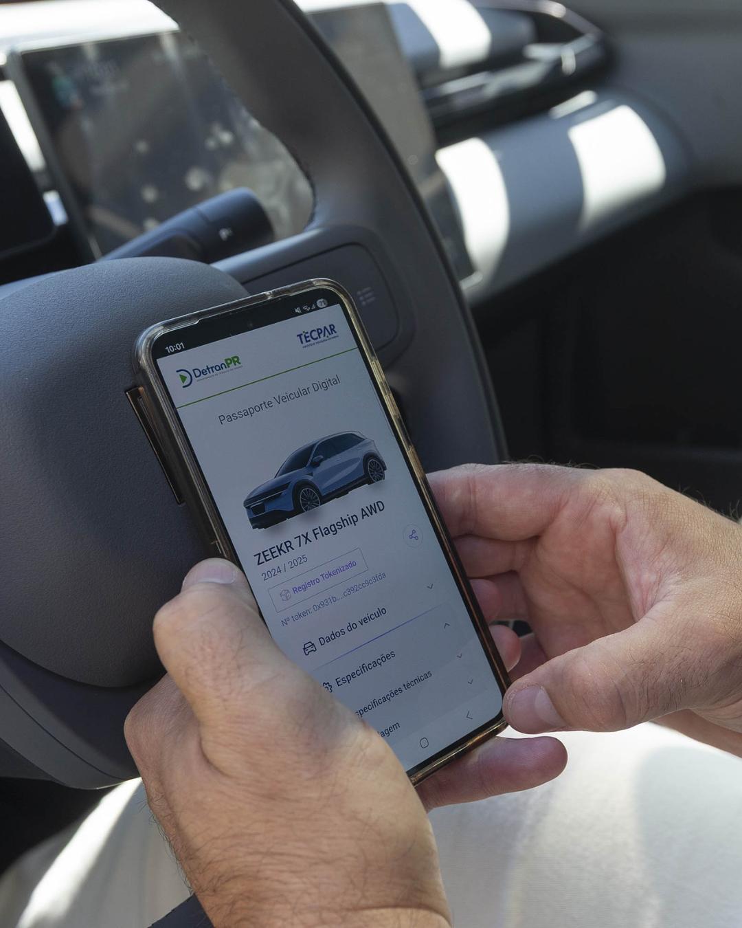 Passaporte Veicular Digital: prazo para inscrições no projeto-piloto do Detran-PR termina na segunda-feira