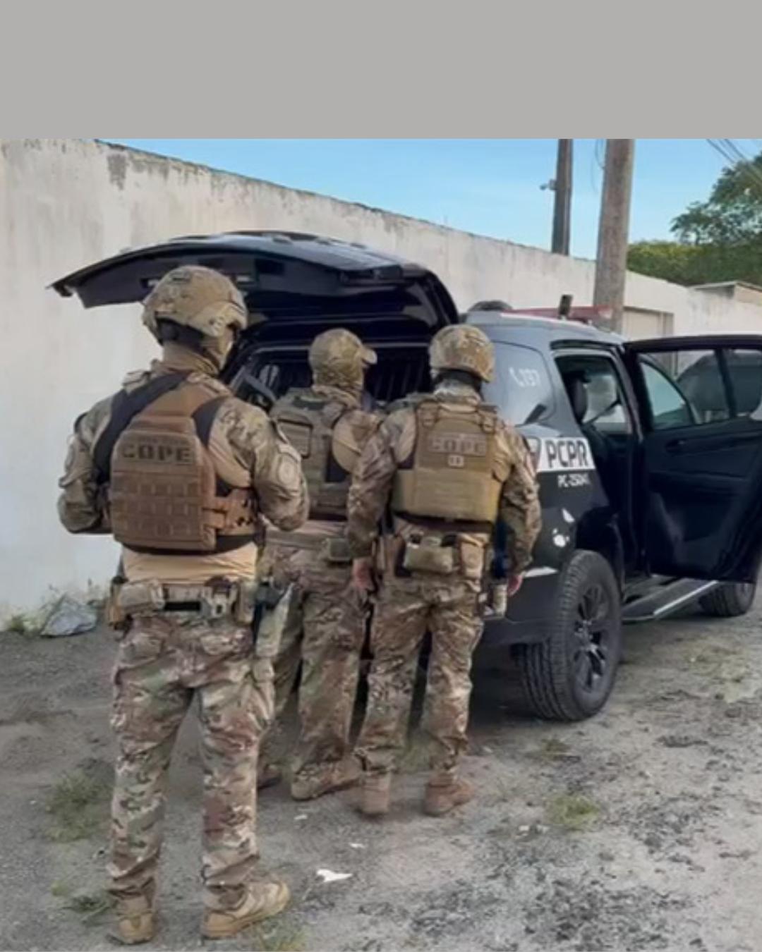 Polícia Civil do Paraná prende acusado de liderar organização criminosa e fornecer armas a facções