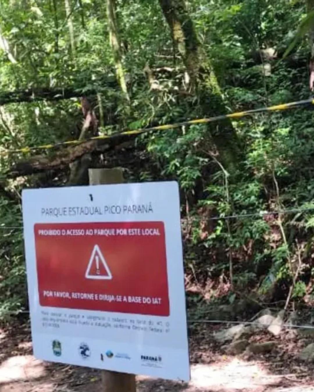 15 pessoas são multadas por desrespeitar regras de visitação ao Pico Paraná