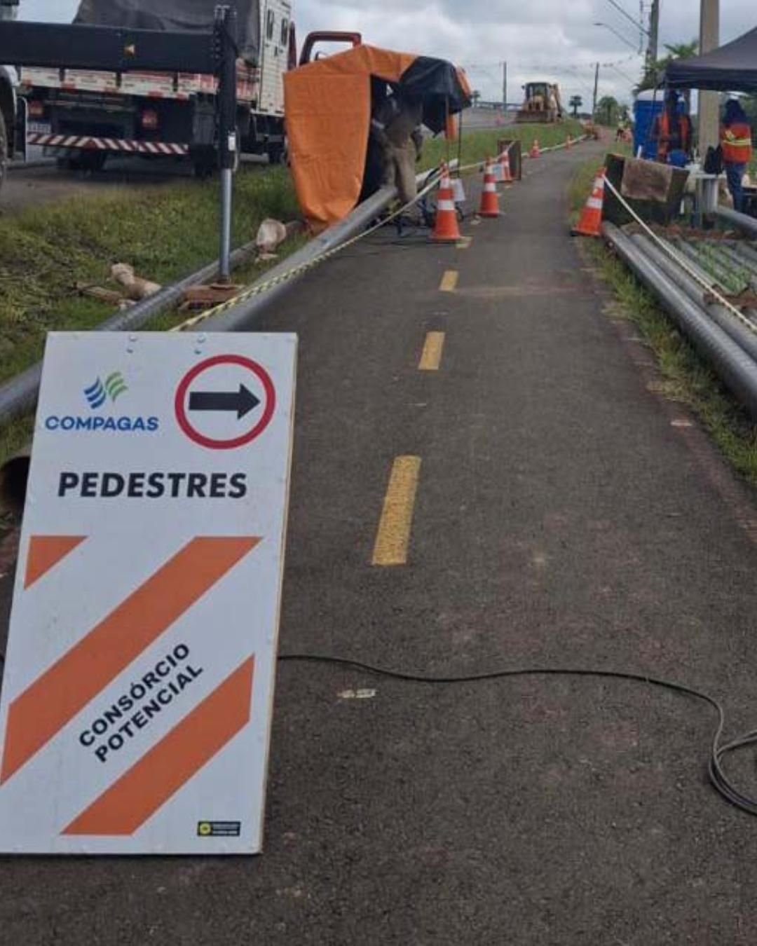 Compagas inicia construção de gasoduto de 50 km entre Araucária e Lapa com investimento de R$ 77 milhões