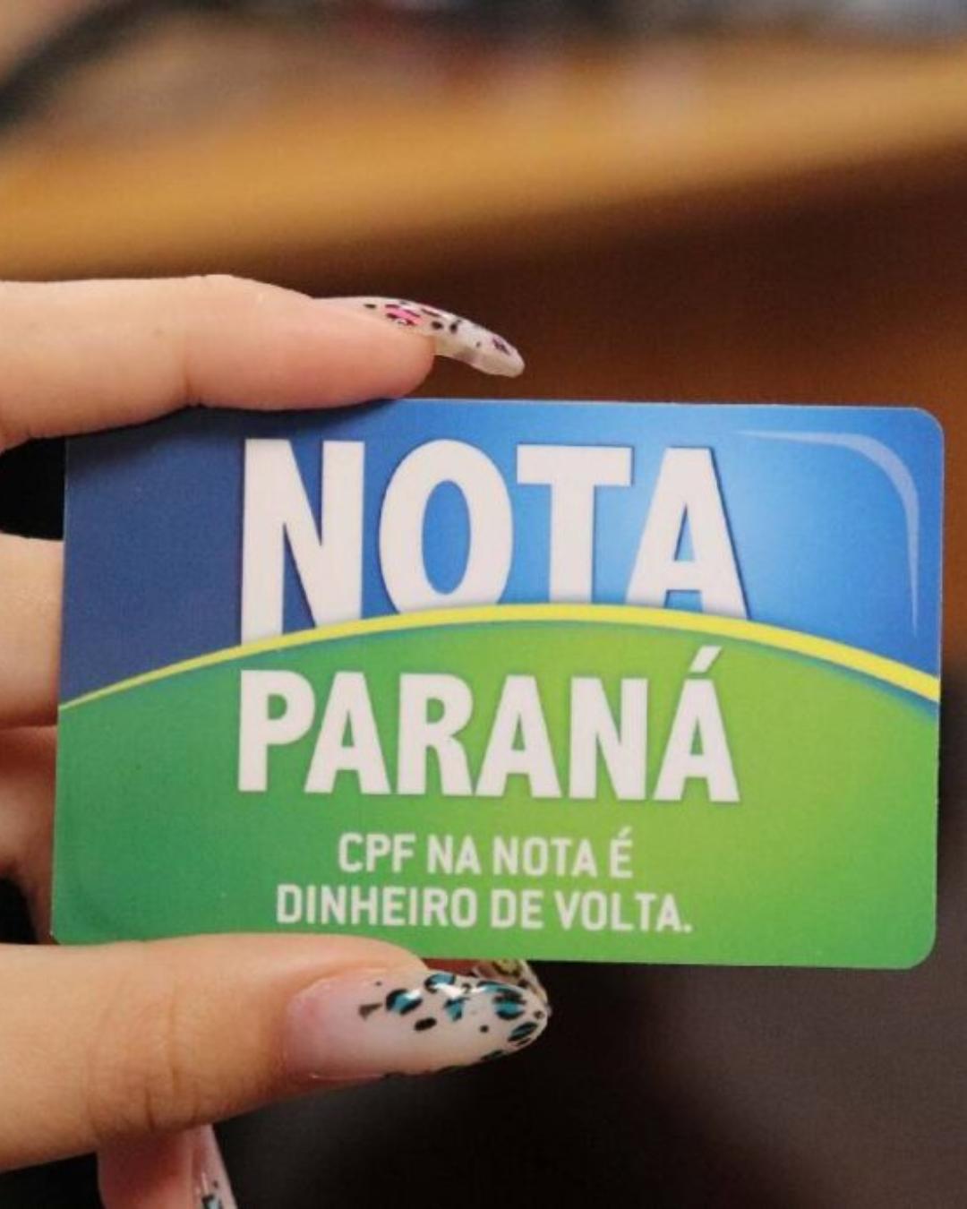 Consumidor de Cascavel ganha R$ 100 mil no Nota Paraná com duas notas fiscais