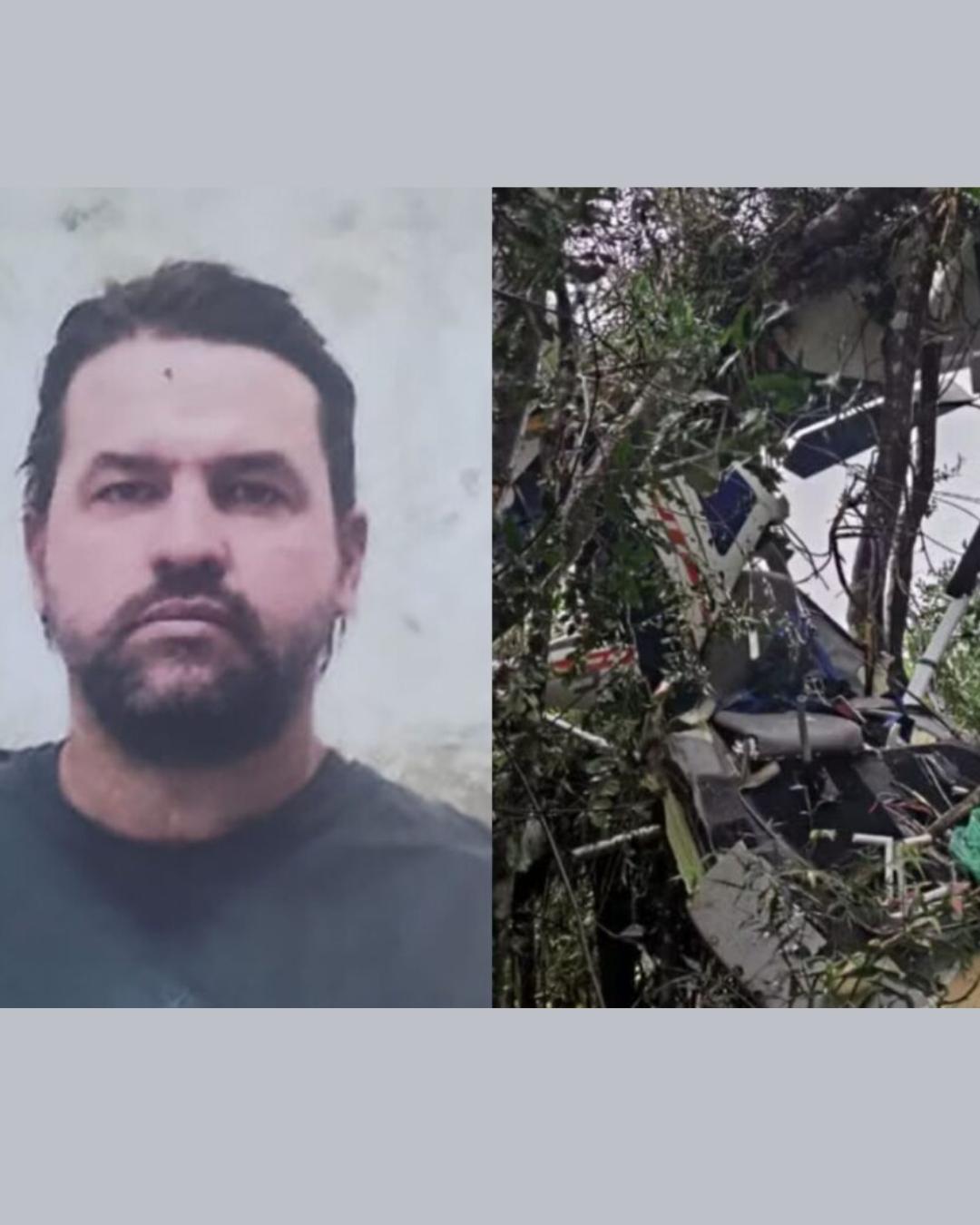 Piloto morre em acidente aéreo durante voo entre Santa Catarina e Piên