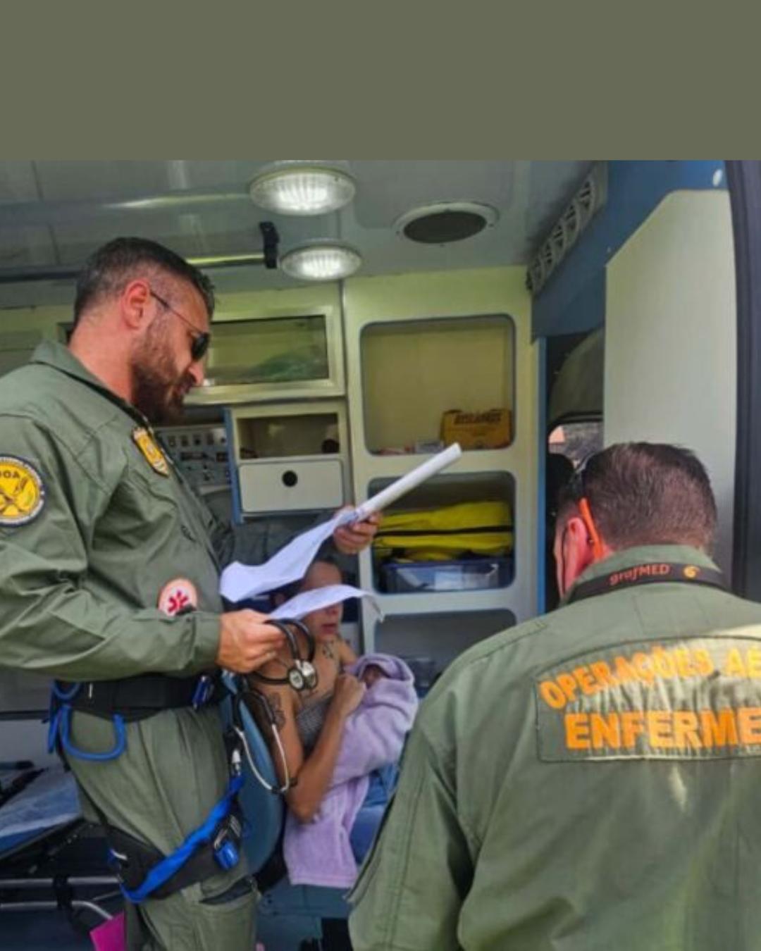 Recém-nascida com doença cardíaca grave é transferida de Adrianópolis para Campina Grande do Sul