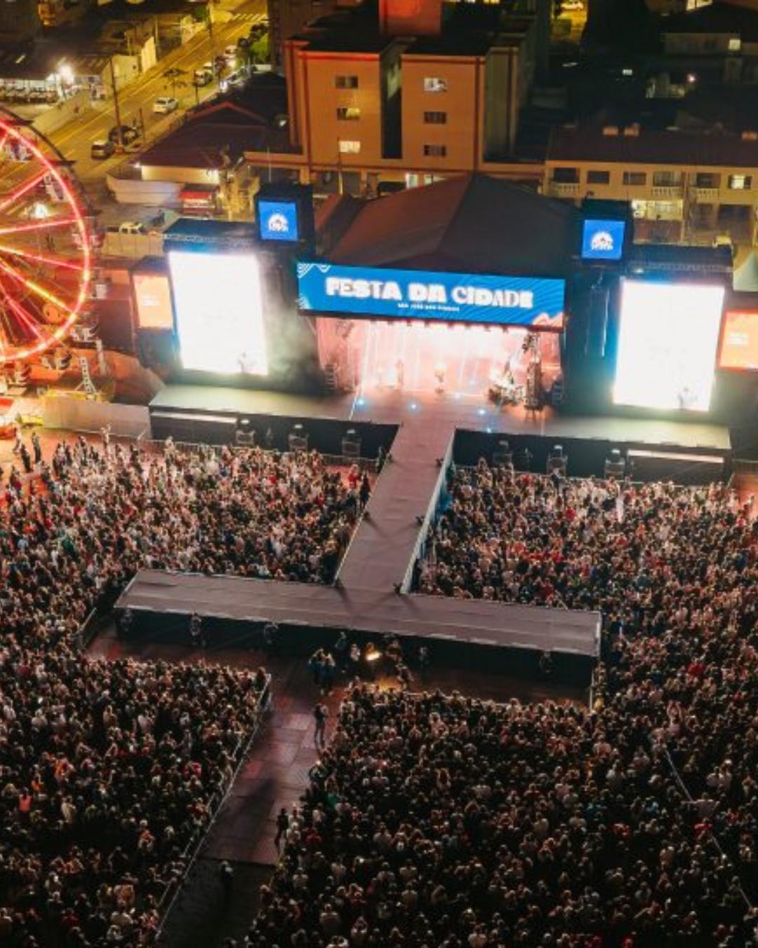 São José dos Pinhais celebra feriado com shows nacionais, cultura e serviços gratuitos