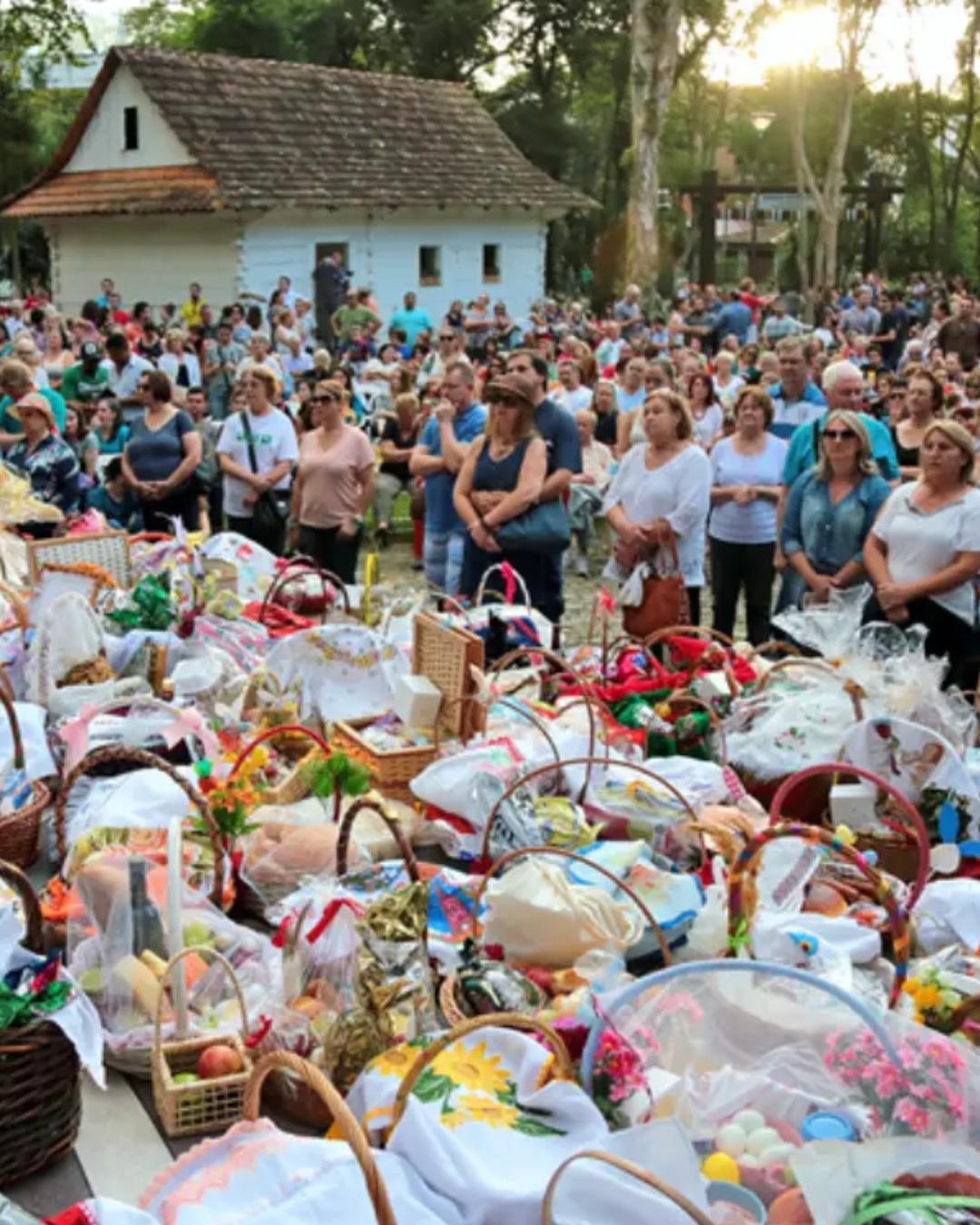 Bênção dos Alimentos em Curitiba reforça tradições polonesa e ucraniana neste sábado