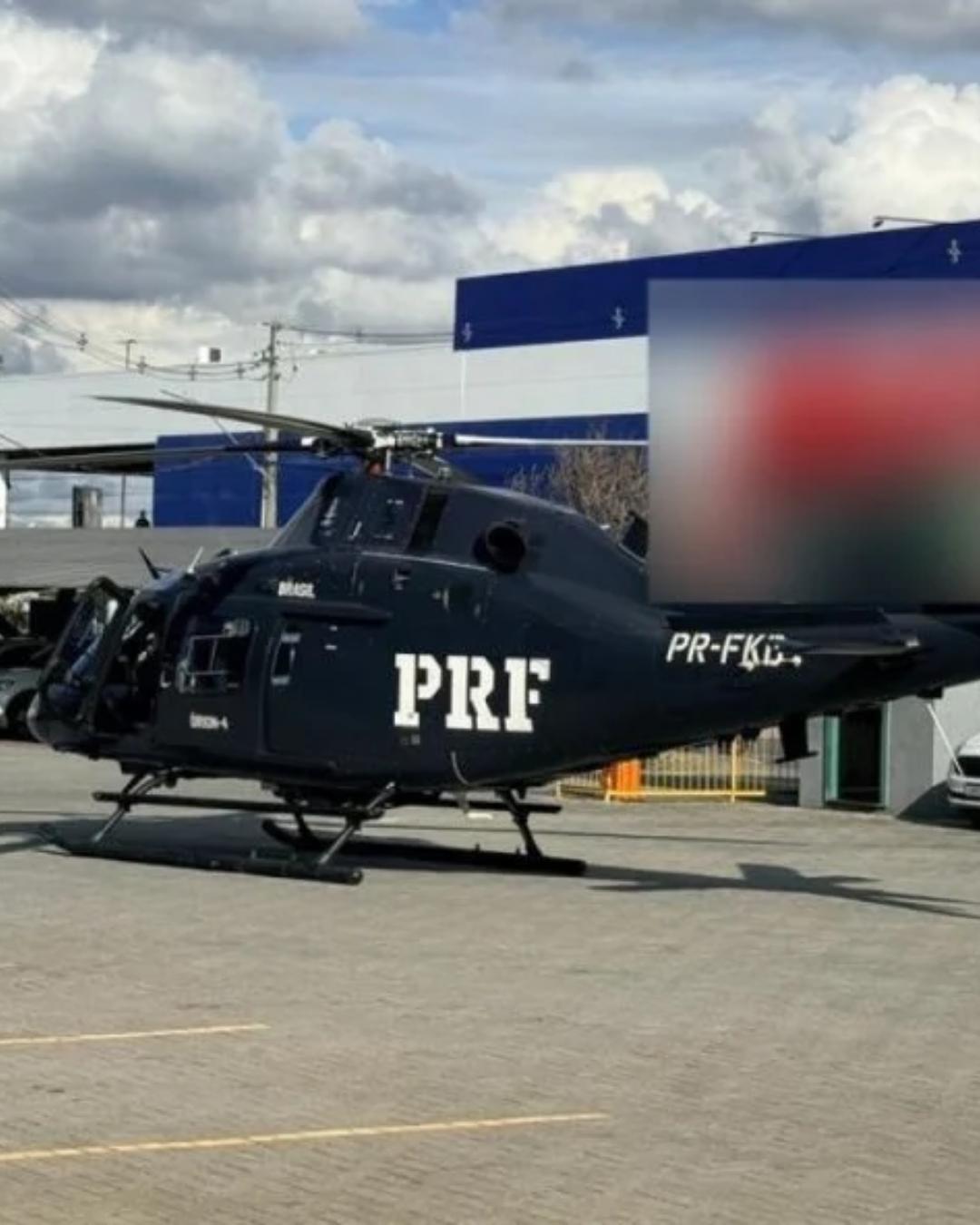 Homem sofre queda de 15 metros em Araucária e é resgatado de helicóptero com múltiplas fraturas