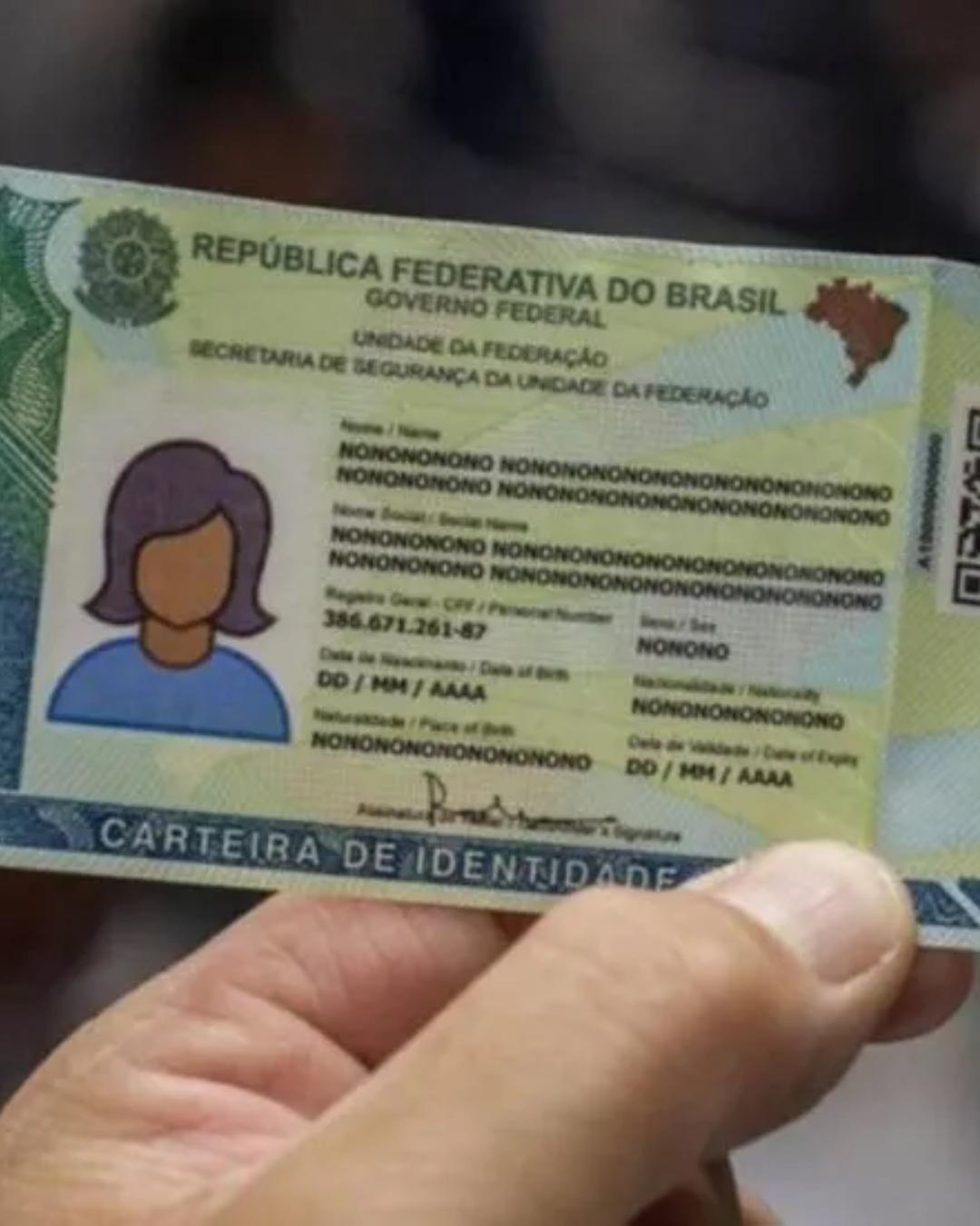 Prazo para cadastro biométrico da Nova Carteira de Identidade Nacional é prorrogado até dezembro de 2026