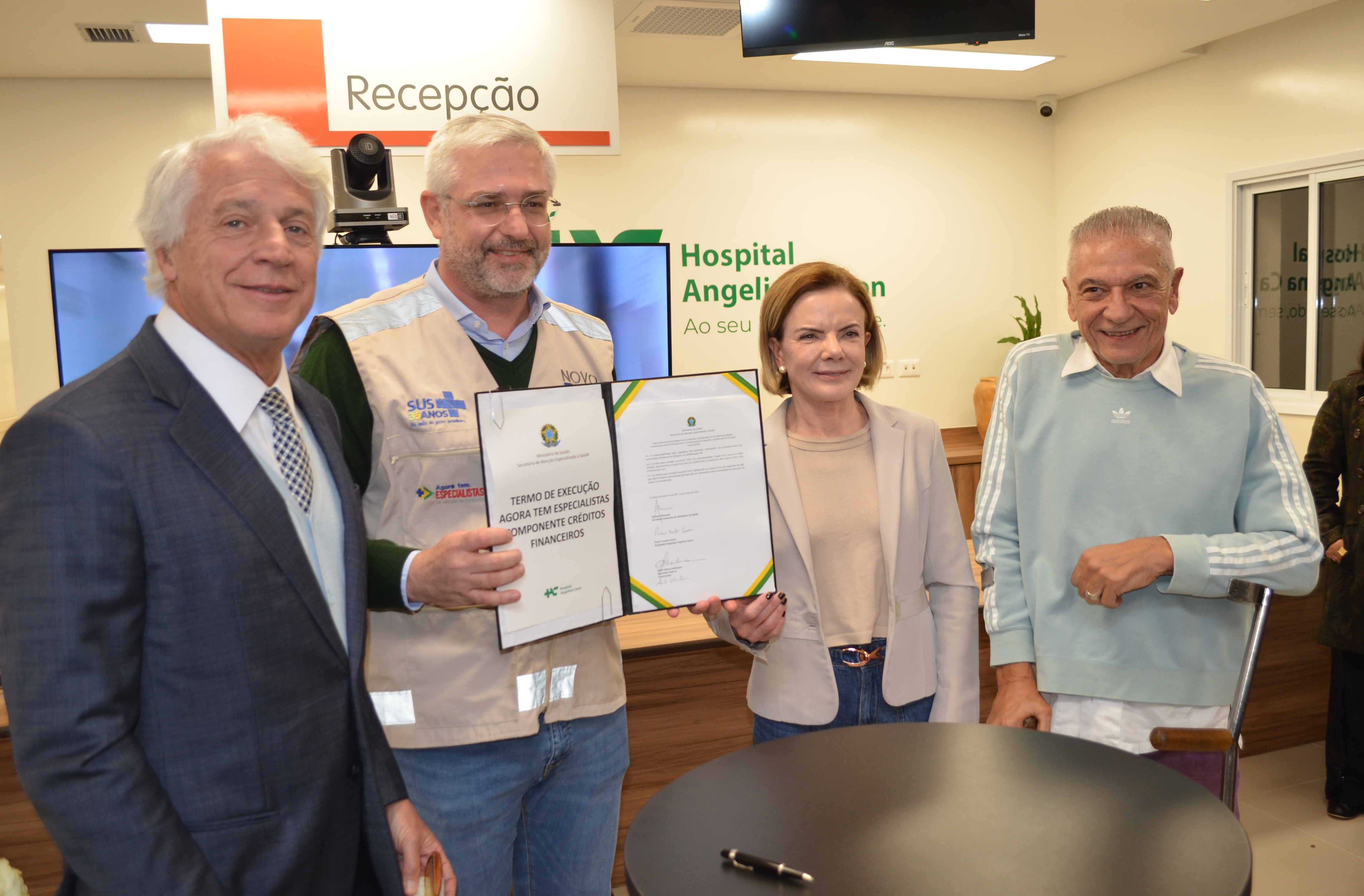 Novo PAC Saúde destina mais de R$ 21 milhões ao Hospital Angelina Caron