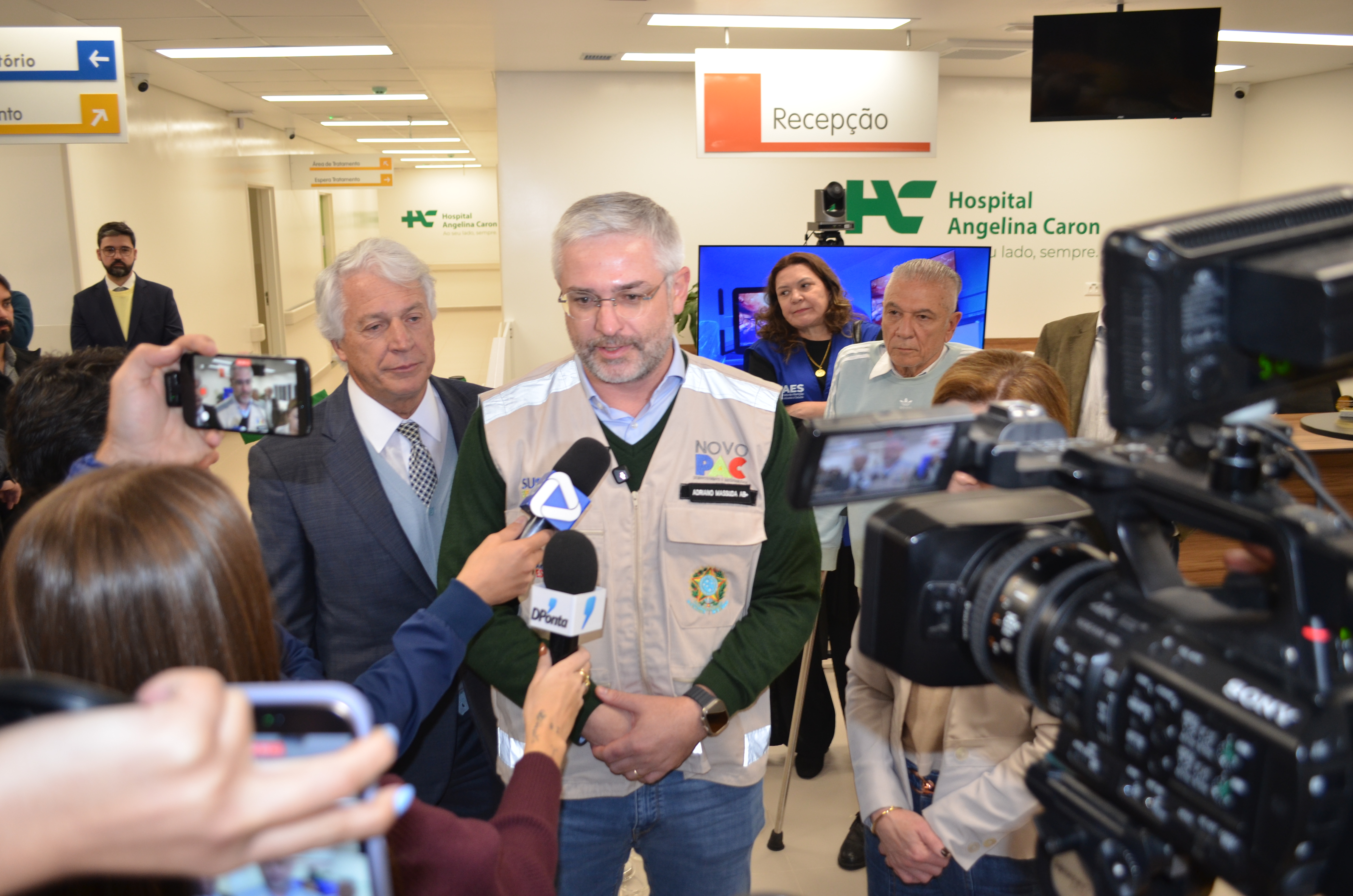 Novo PAC Saúde destina mais de R$ 21 milhões ao Hospital Angelina Caron