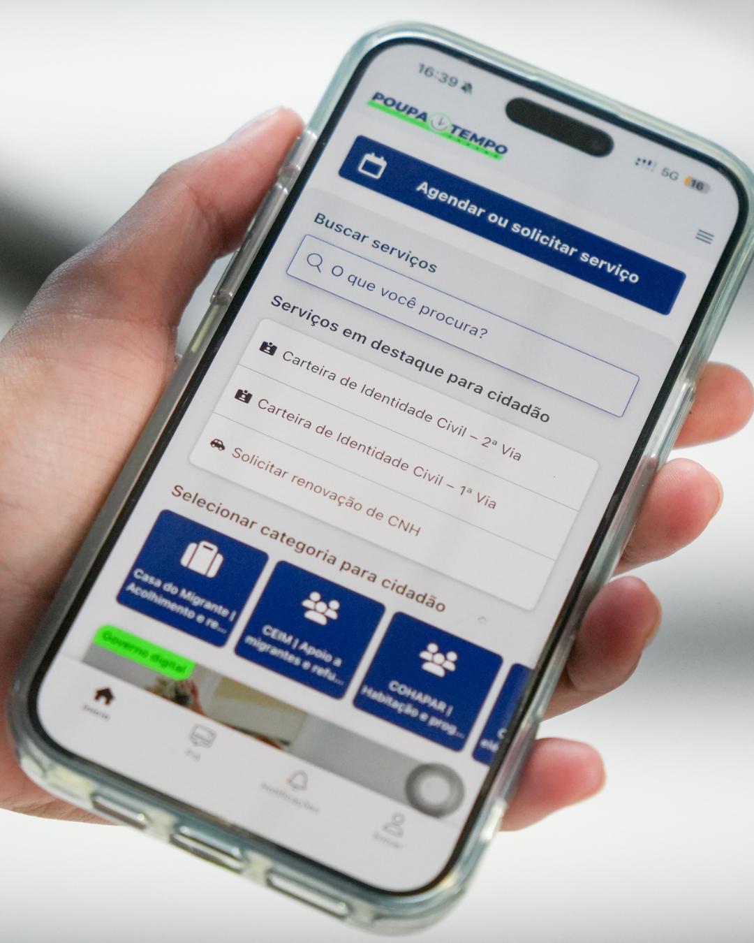 Poupatempo Paraná lança aplicativo para iOS e facilita acesso a serviços públicos