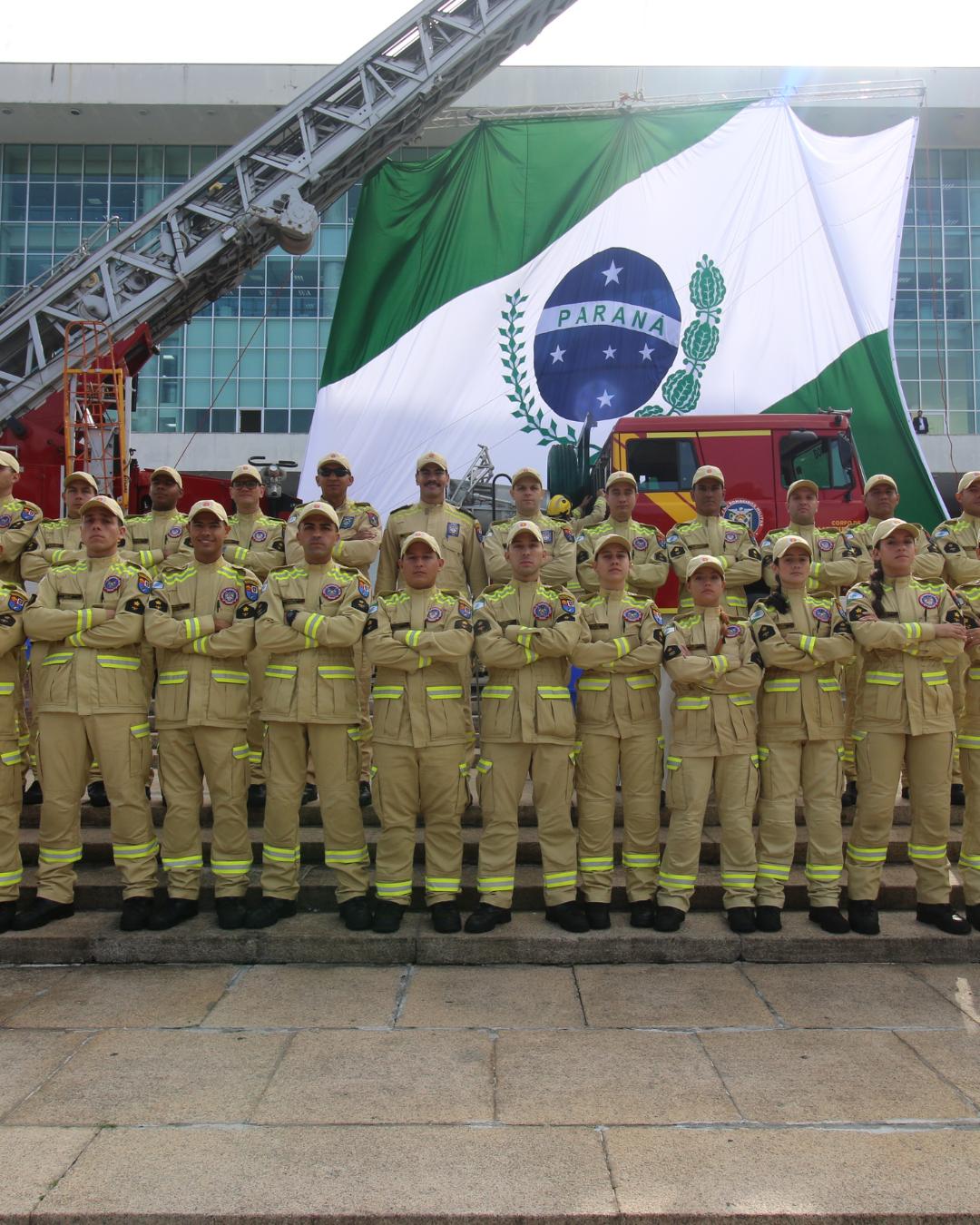 Corpo de Bombeiros do Paraná define entrada de 851 novos soldados na corporação