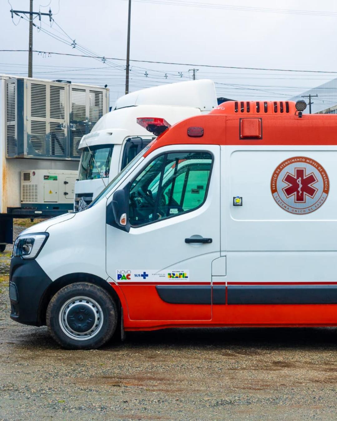 Saúde de Bocaiúva do Sul, Quatro Barras e Tunas do Paraná ganham reforço com novas ambulâncias do Samu