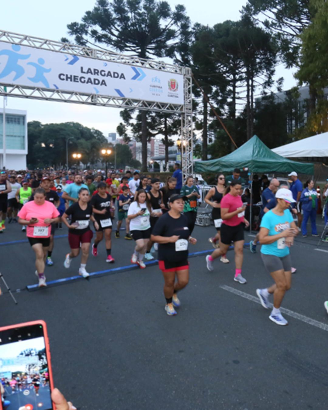 Abertas as inscrições para a 2ª etapa do Circuito Curitiba de Corridas de Rua 2026
