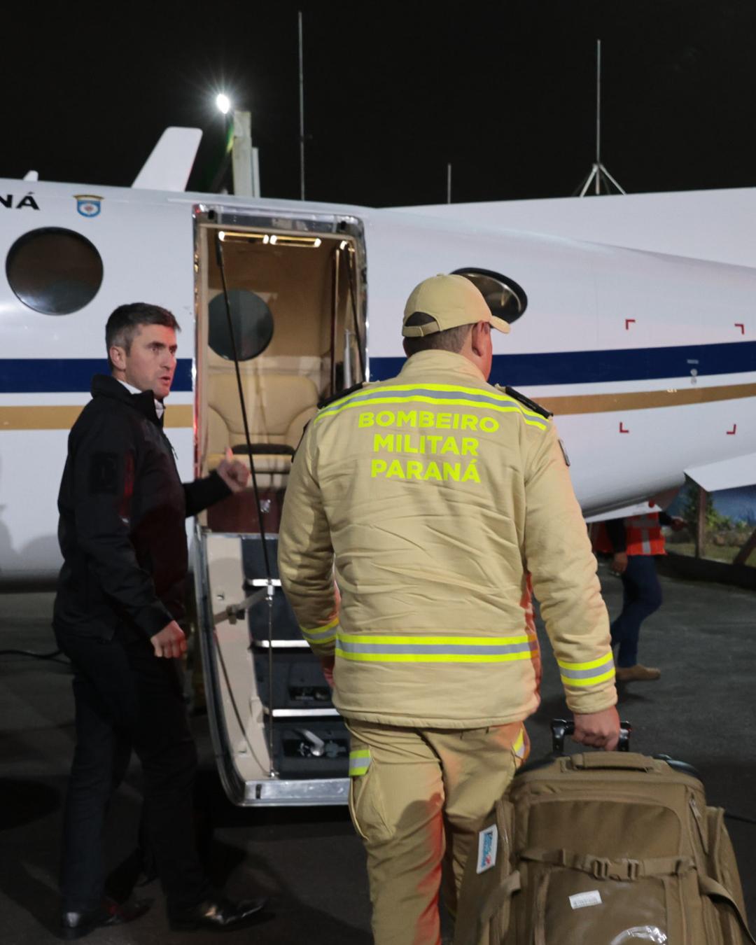Bombeiros do Paraná integram missão internacional de resgate na Venezuela após terremoto