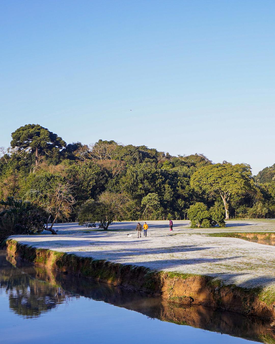 Frio intenso atinge o Paraná e General Carneiro registra mínima de -3°C