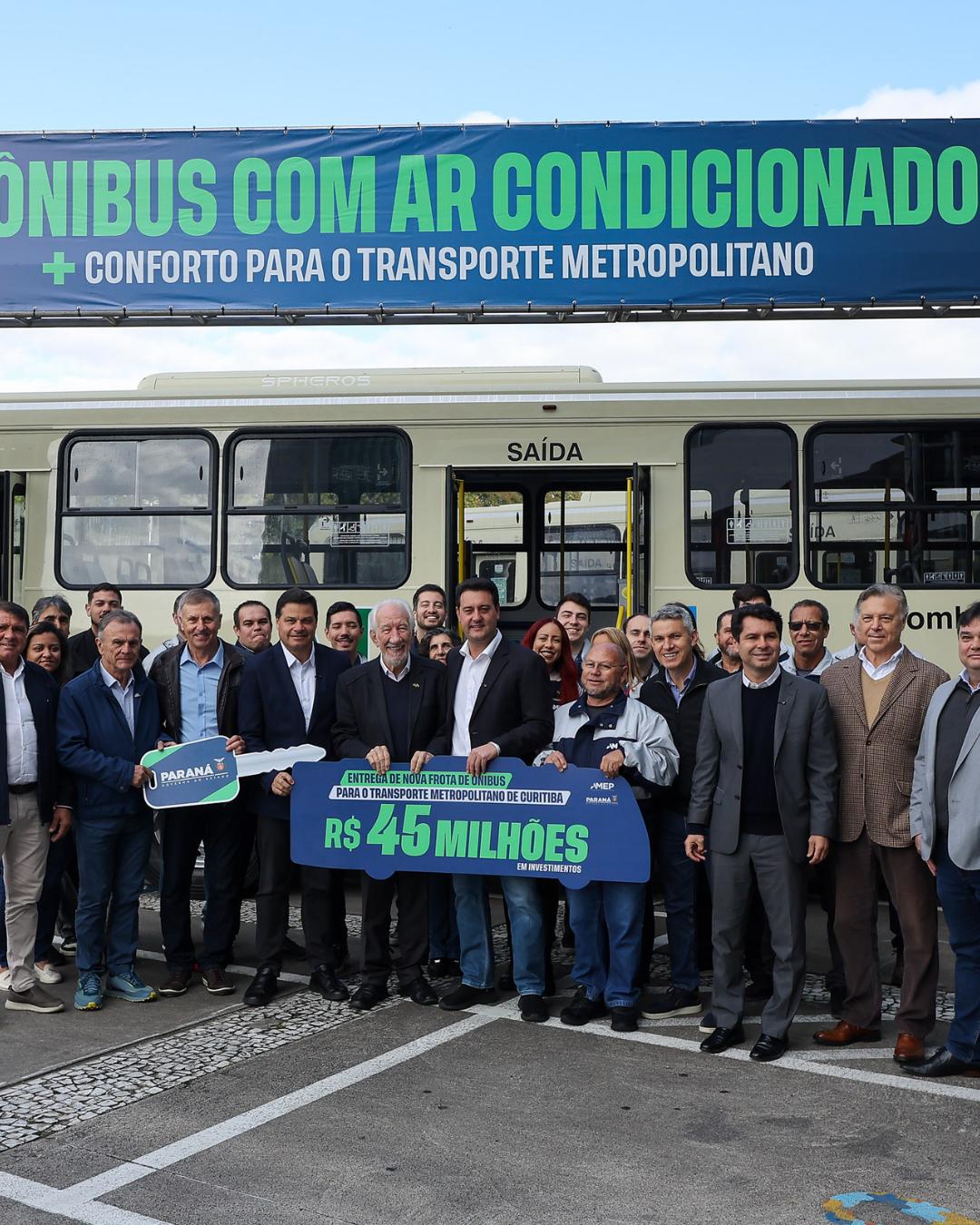Ônibus com ar-condicionado e câmeras modernizam transporte em Colombo e Bocaiúva do Sul