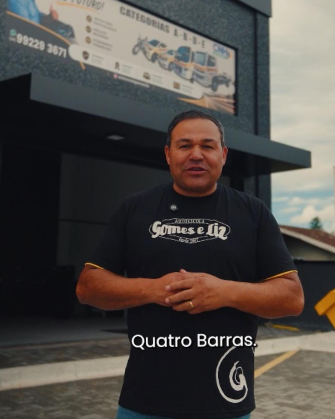 Com estrutura modernizada, Autoescola Gomes e Liz inaugura nova unidade no centro de Quatro Barras
