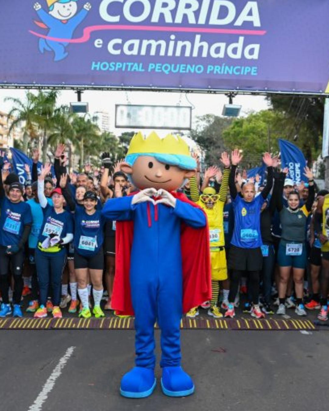 Corrida e Caminhada Pequeno Príncipe 2026 abre inscrições para ajudar hospital pediátrico