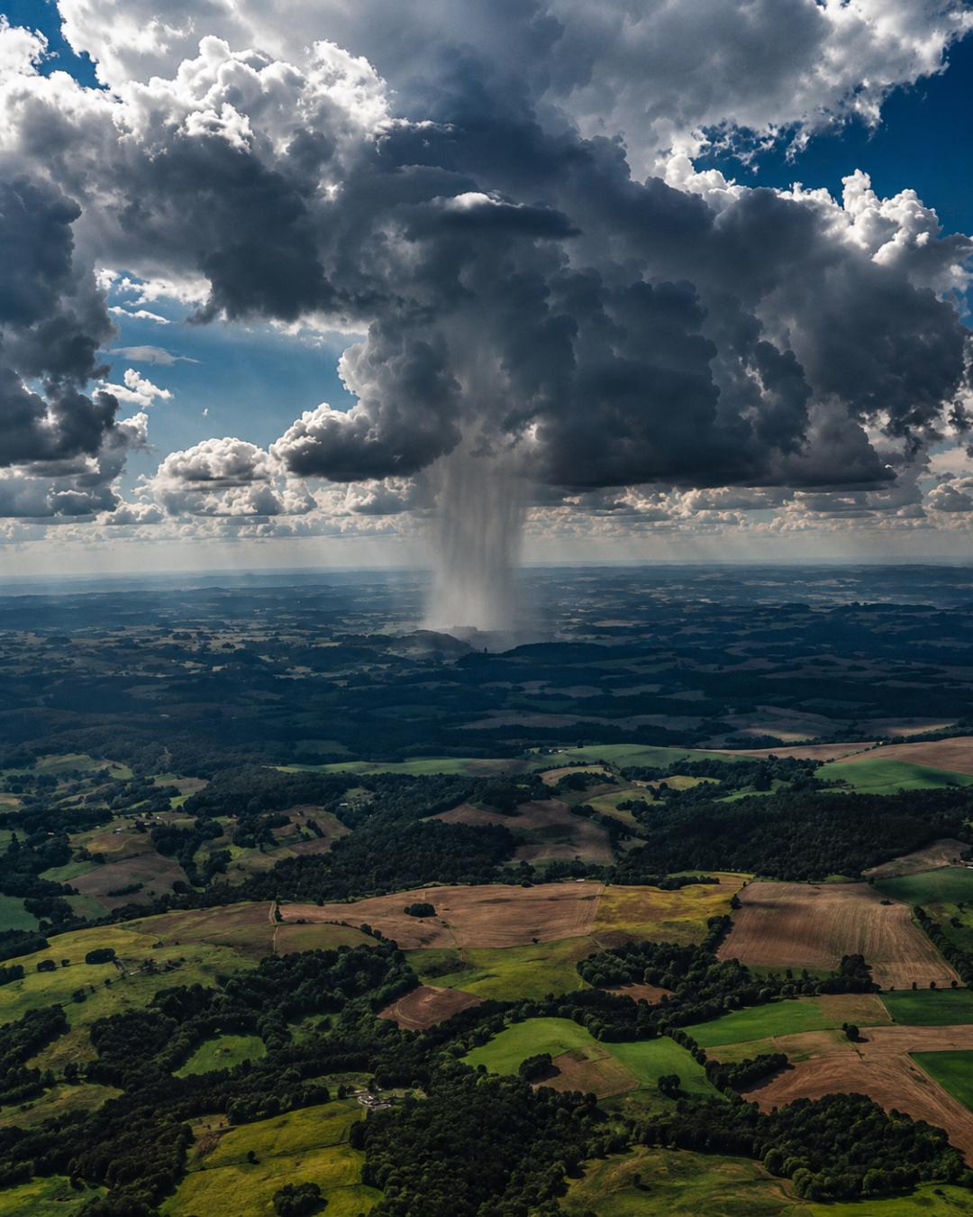 Frente fria traz chuva forte e temporais isolados ao Paraná nesta terça-feira (21)
