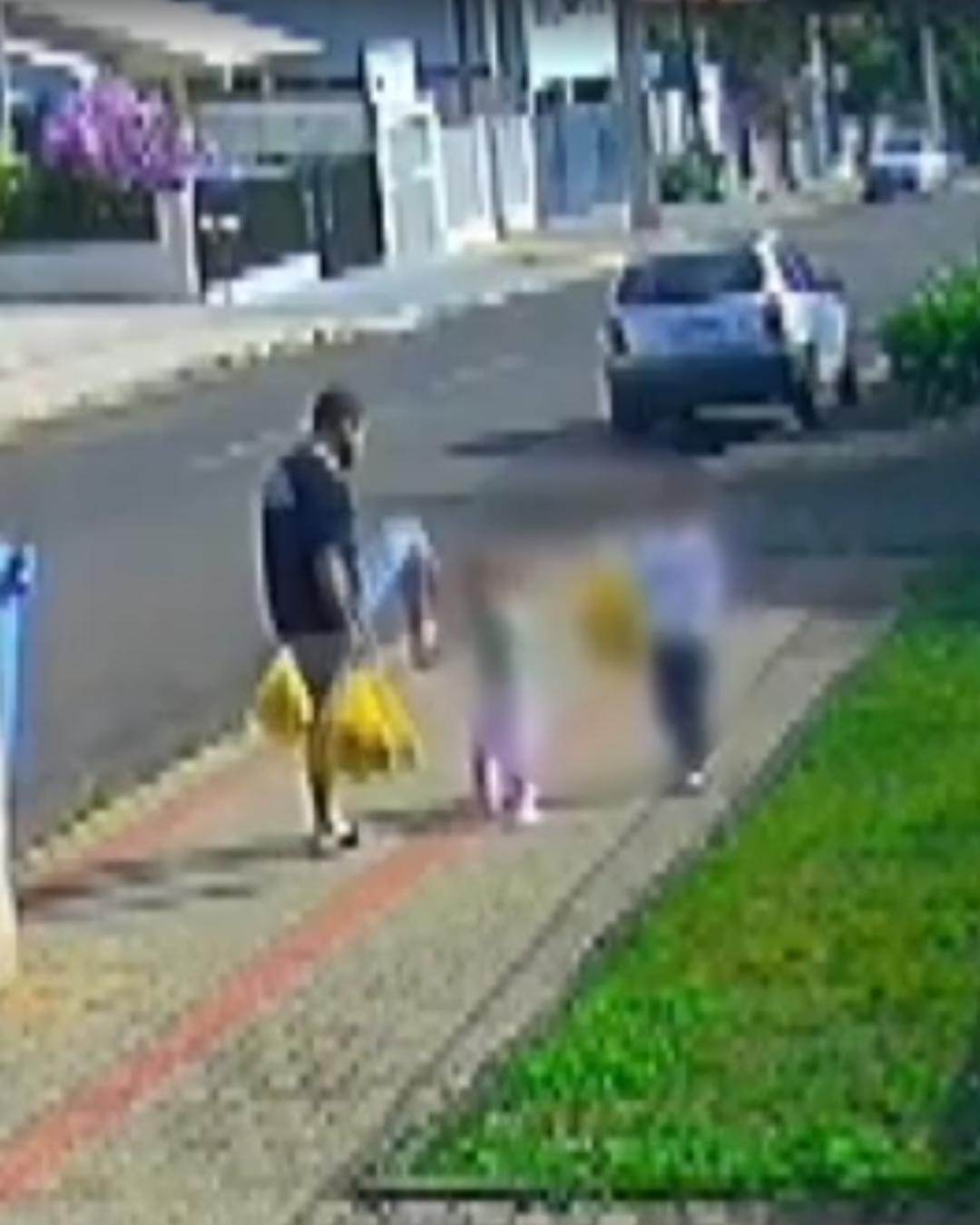 Em Francisco Beltrão, pai admite chute no rosto da filha de 3 anos e diz que agressão foi motivada pelo choro da criança